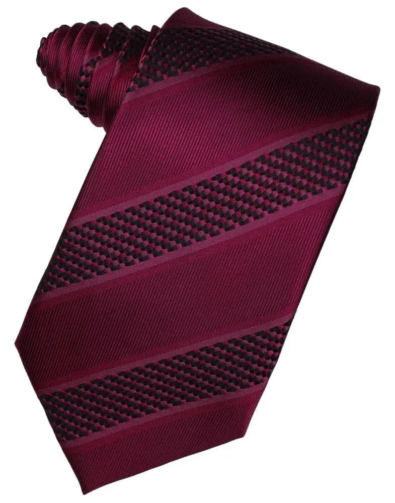 Venetian Stripe Necktie Self Tie by Tux-USA