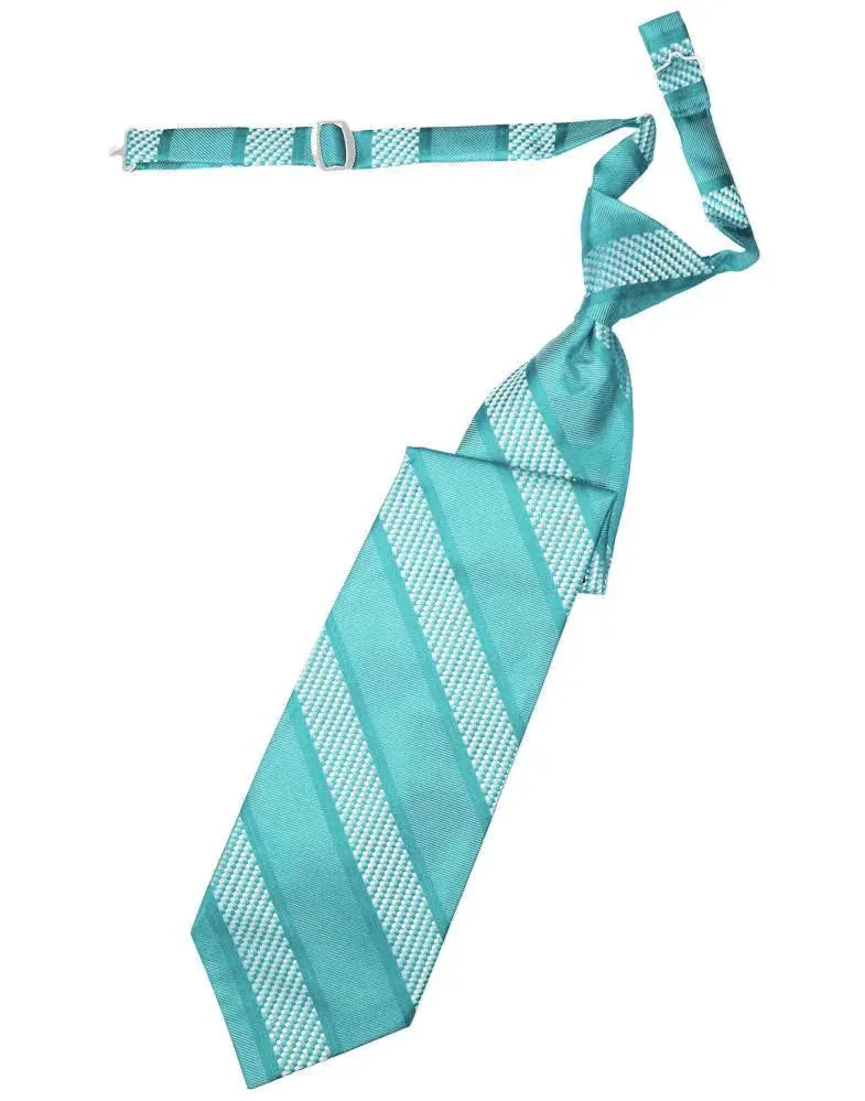 Venetian Stripe Necktie Pre-Tied by Tux-USA
