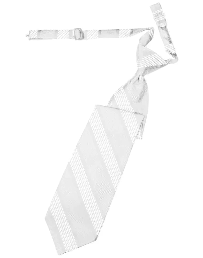 Venetian Stripe Necktie Pre-Tied by Tux-USA