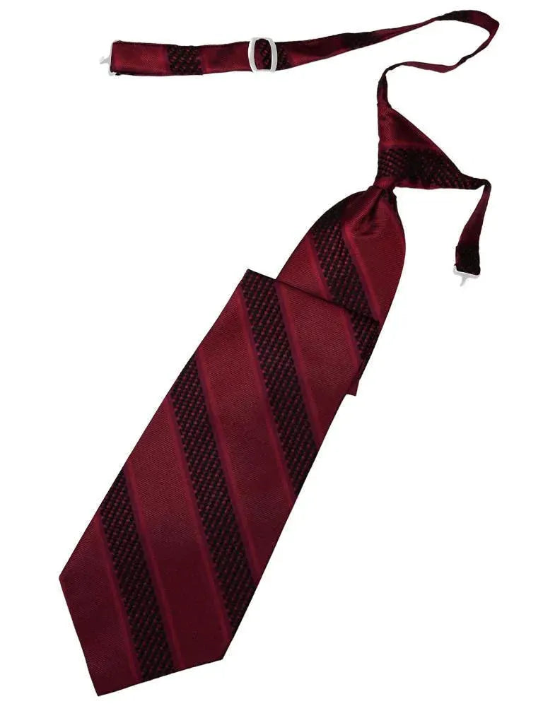 Venetian Stripe Necktie Pre-Tied by Tux-USA