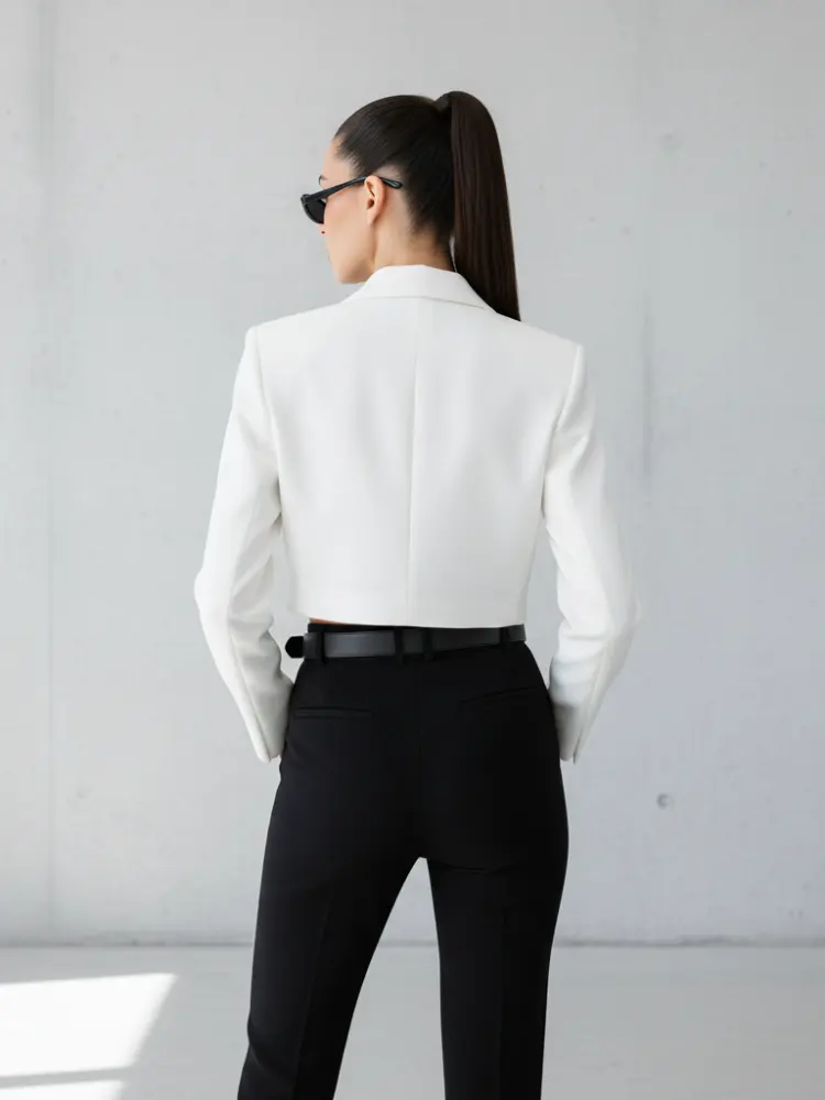 Versatile Stand Collar Blazer, Manhattan | BYMANYC ® New York by BYMANYC ® New York