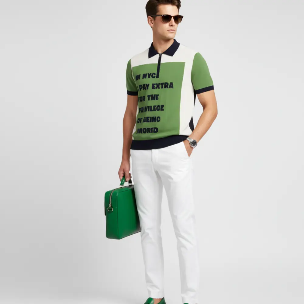 WALL STREET Cashmere Polo BYMANYC ® New York by BYMANYC ® New York