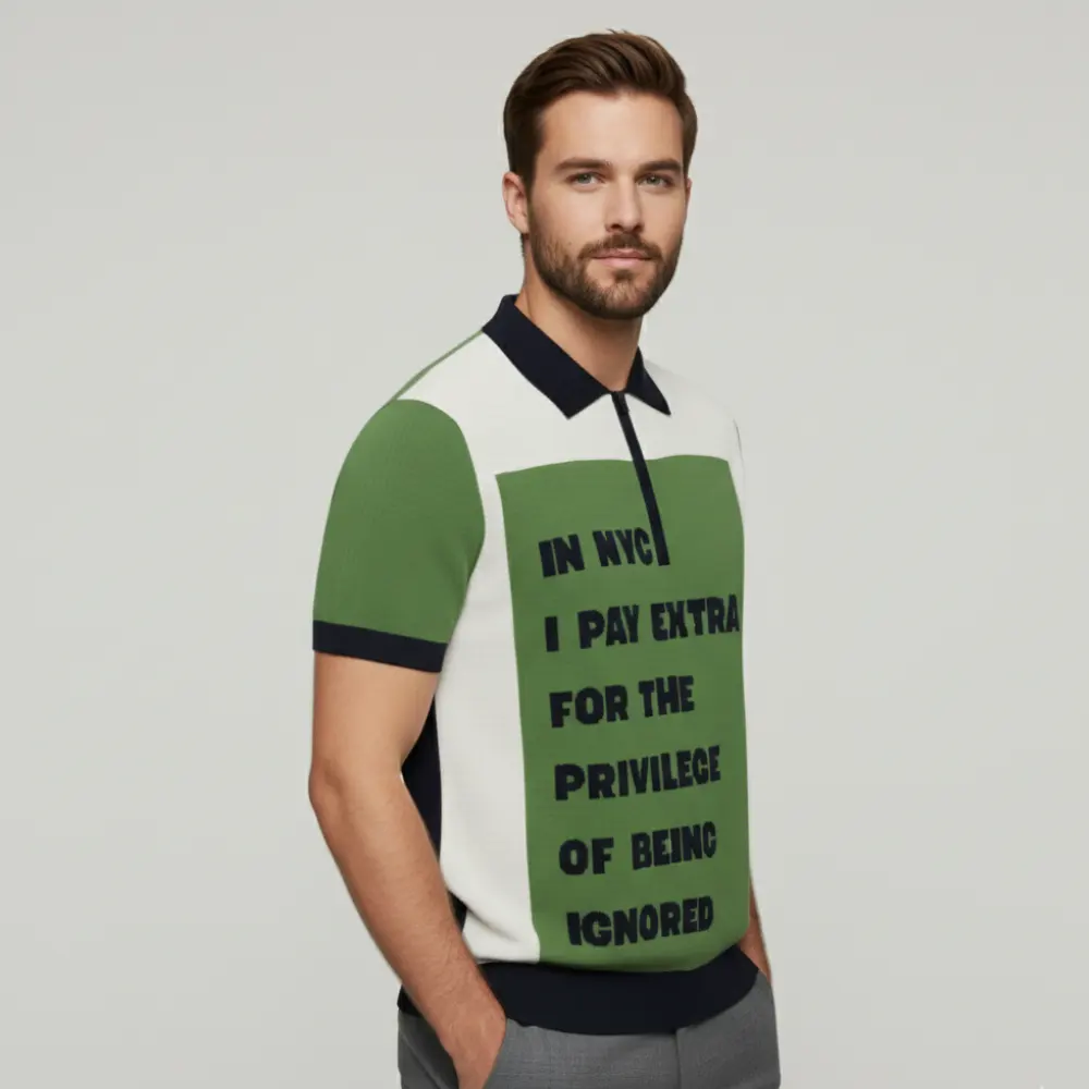 WALL STREET Cashmere Polo BYMANYC ® New York by BYMANYC ® New York