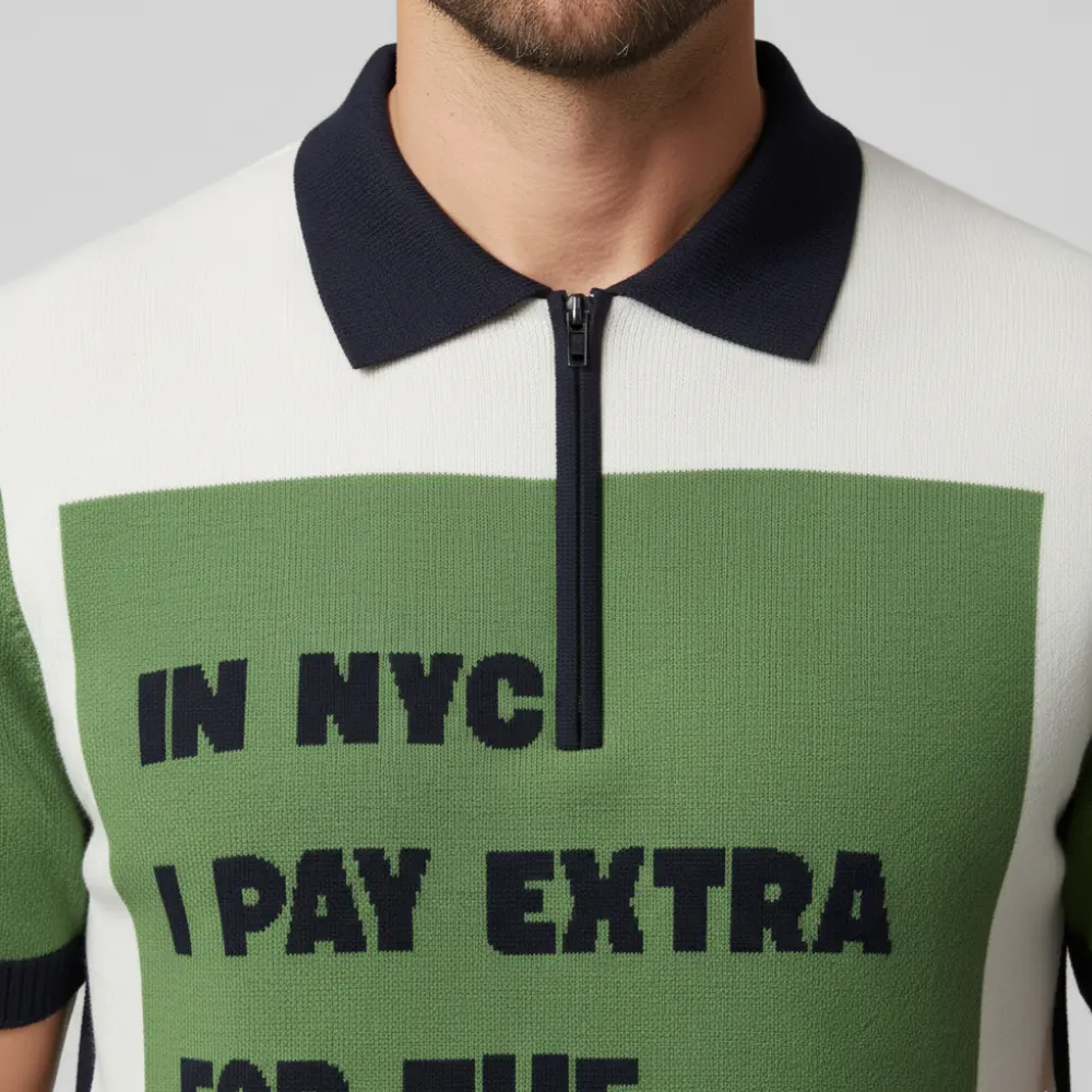 WALL STREET Cashmere Polo BYMANYC ® New York by BYMANYC ® New York