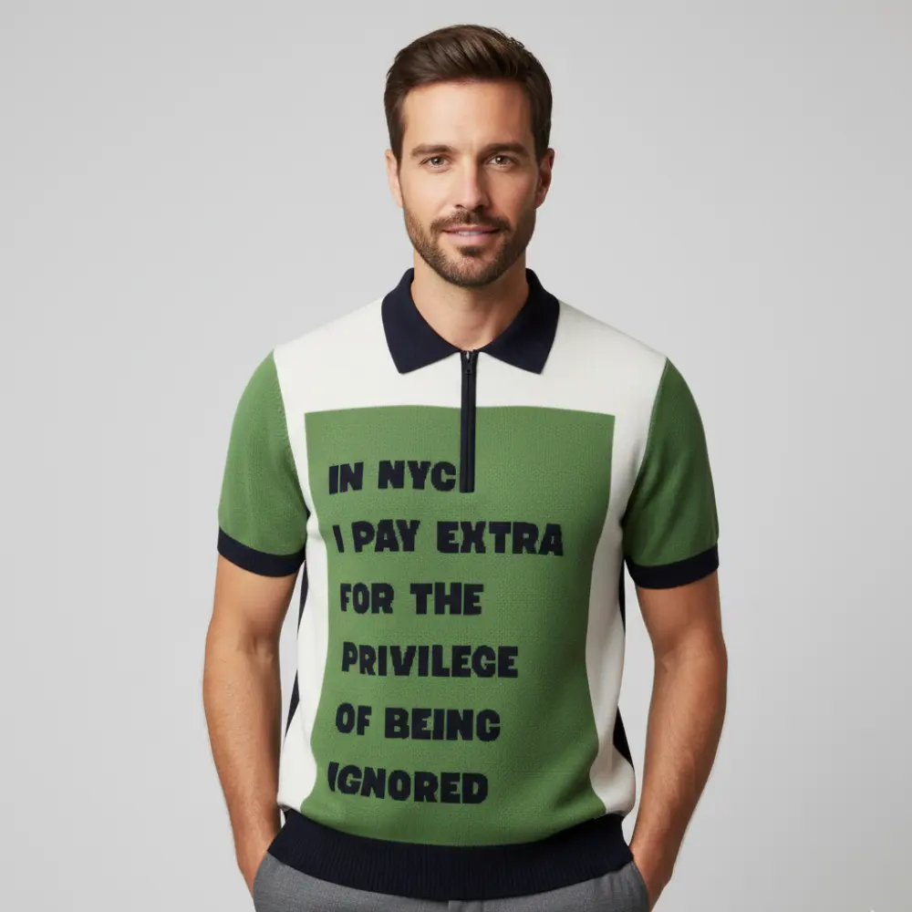 WALL STREET Cashmere Polo BYMANYC ® New York by BYMANYC ® New York