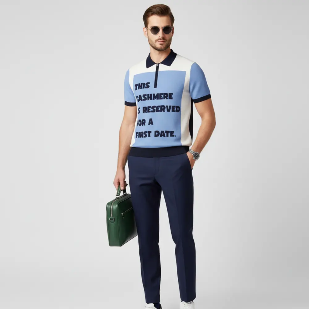 WEST VILLAGE Cashmere Polo BYMANYC ® New York by BYMANYC ® New York