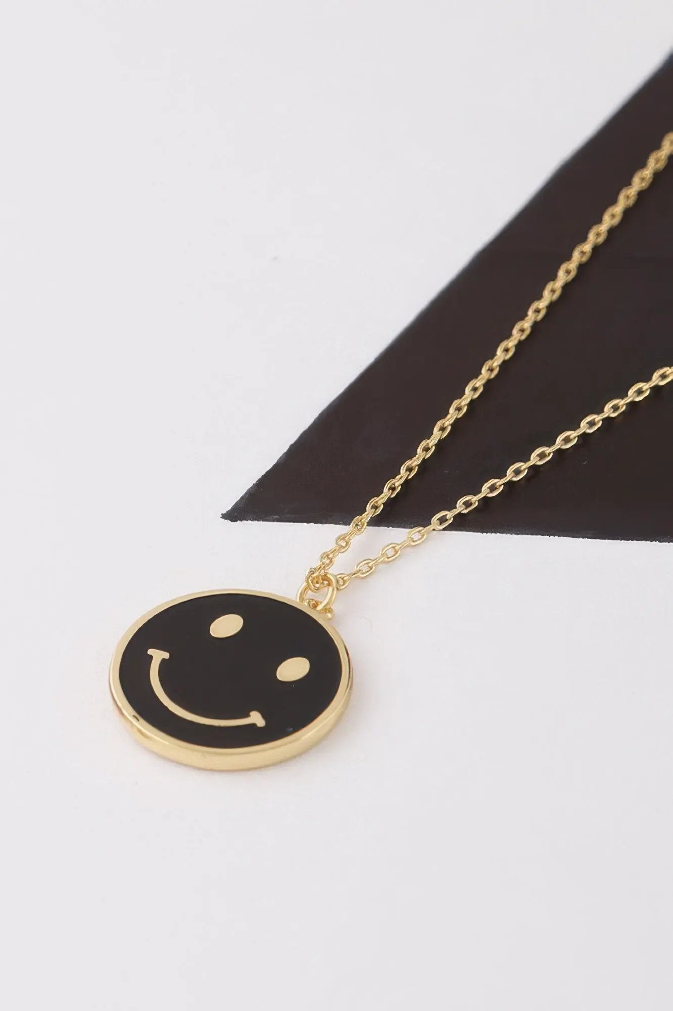 Women's Smiley Face Pendant Necklace BYMANYC ® New York CONTEMPORARY VIBRANT MODERN JEWELRY - New Collection by BYMANYC New York