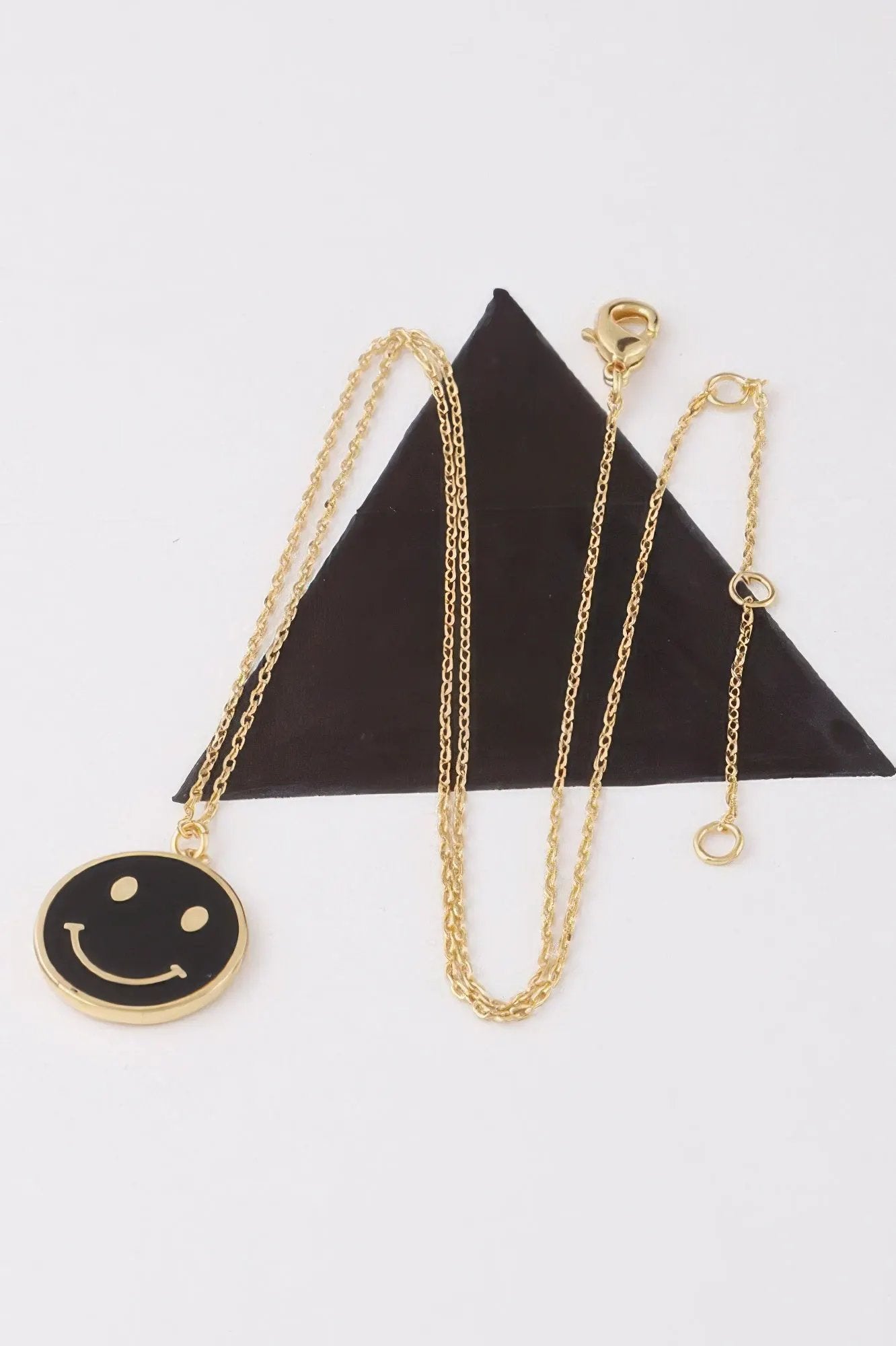 Women's Smiley Face Pendant Necklace BYMANYC ® New York CONTEMPORARY VIBRANT MODERN JEWELRY - New Collection by BYMANYC New York