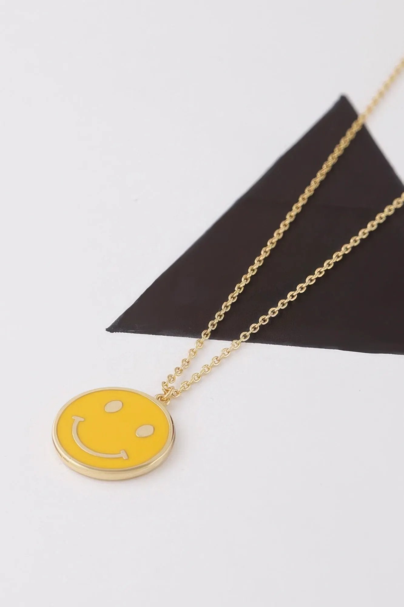 Women's Smiley Face Pendant Necklace BYMANYC ® New York CONTEMPORARY VIBRANT MODERN JEWELRY - New Collection by BYMANYC New York