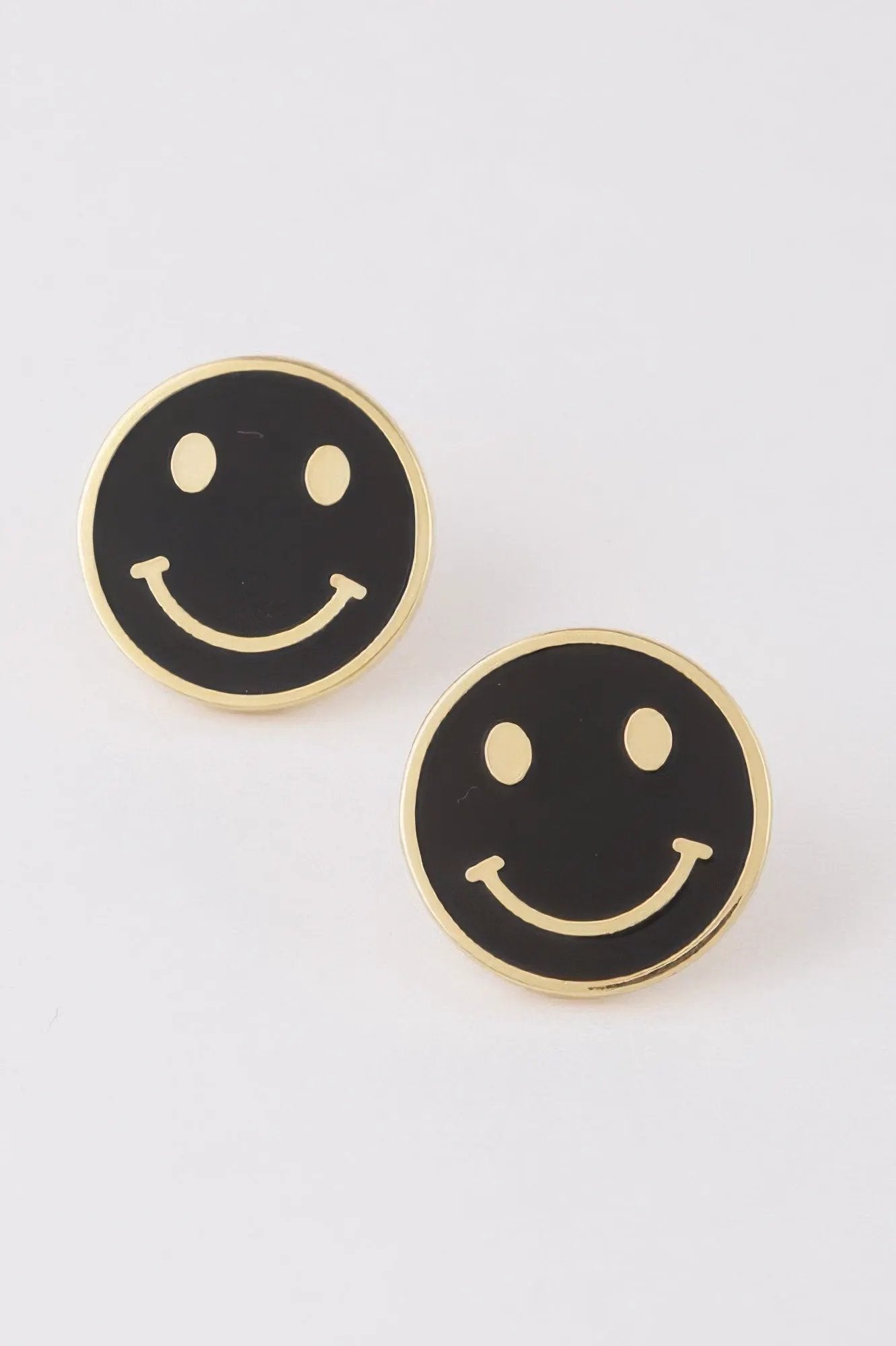Women's Smiley Face Stud Earrings BYMANYC ® New York CONTEMPORARY VIBRANT MODERN JEWELRY - New Collection by BYMANYC New York