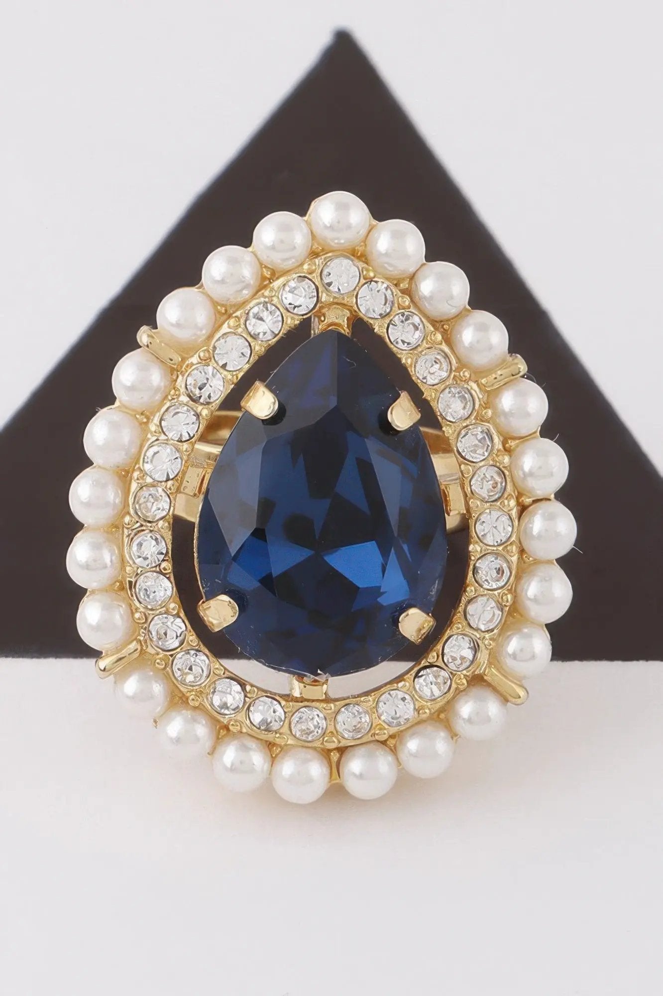 Women's Jeweled Rhinestone Ring BYMANYC ® New York CONTEMPORARY VIBRANT MODERN JEWELRY - New Collection by BYMANYC New York