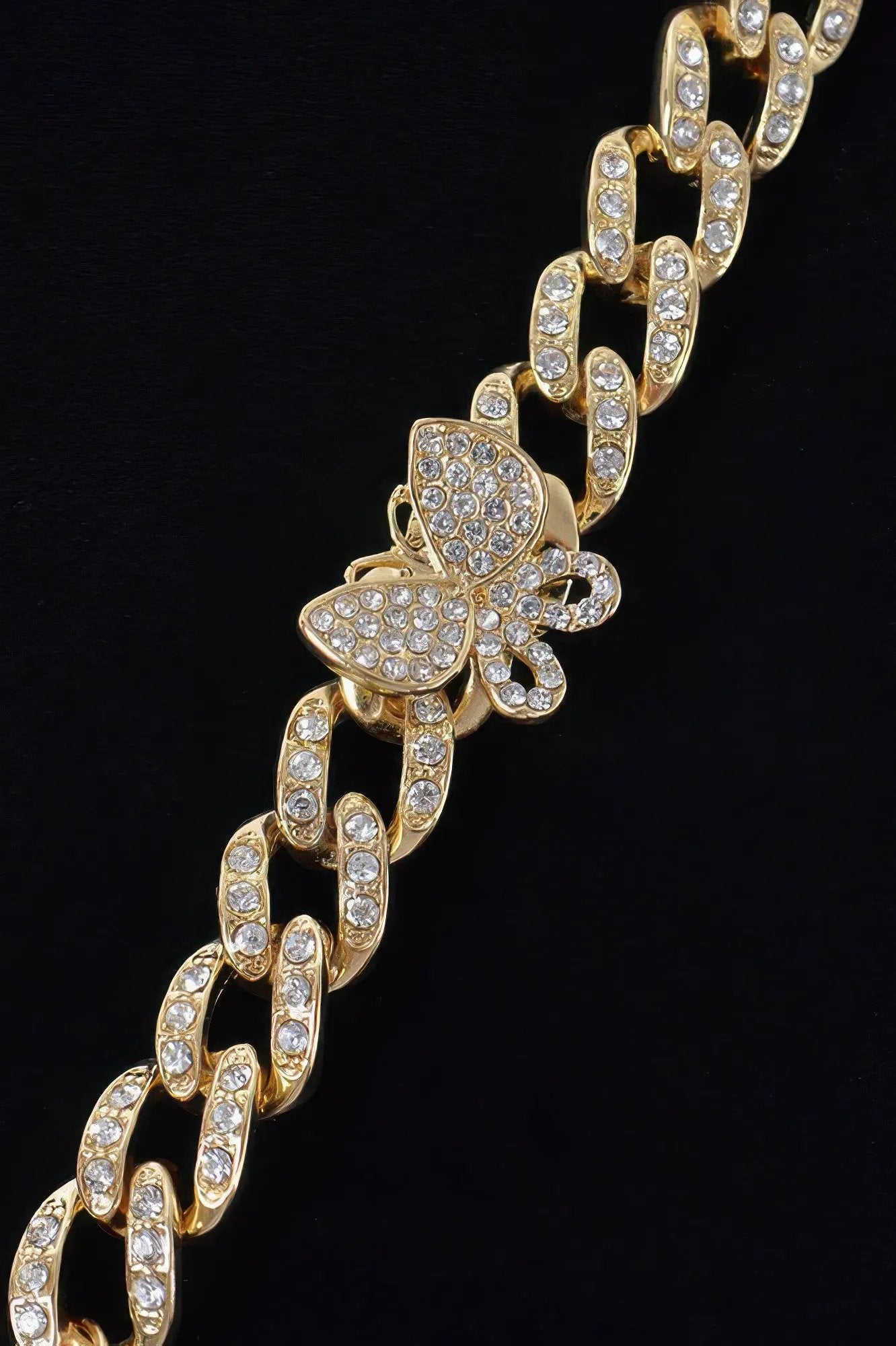 Women's Rhinestone Butterfly Chain Bracelet BYMANYC ® New York CONTEMPORARY VIBRANT MODERN JEWELRY - New Collection by BYMANYC New York