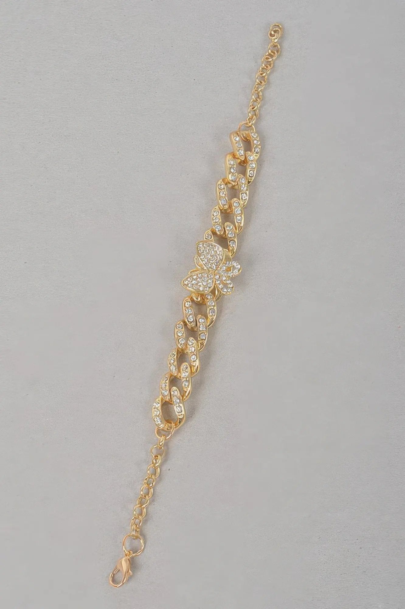 Women's Rhinestone Butterfly Chain Bracelet BYMANYC ® New York CONTEMPORARY VIBRANT MODERN JEWELRY - New Collection by BYMANYC New York