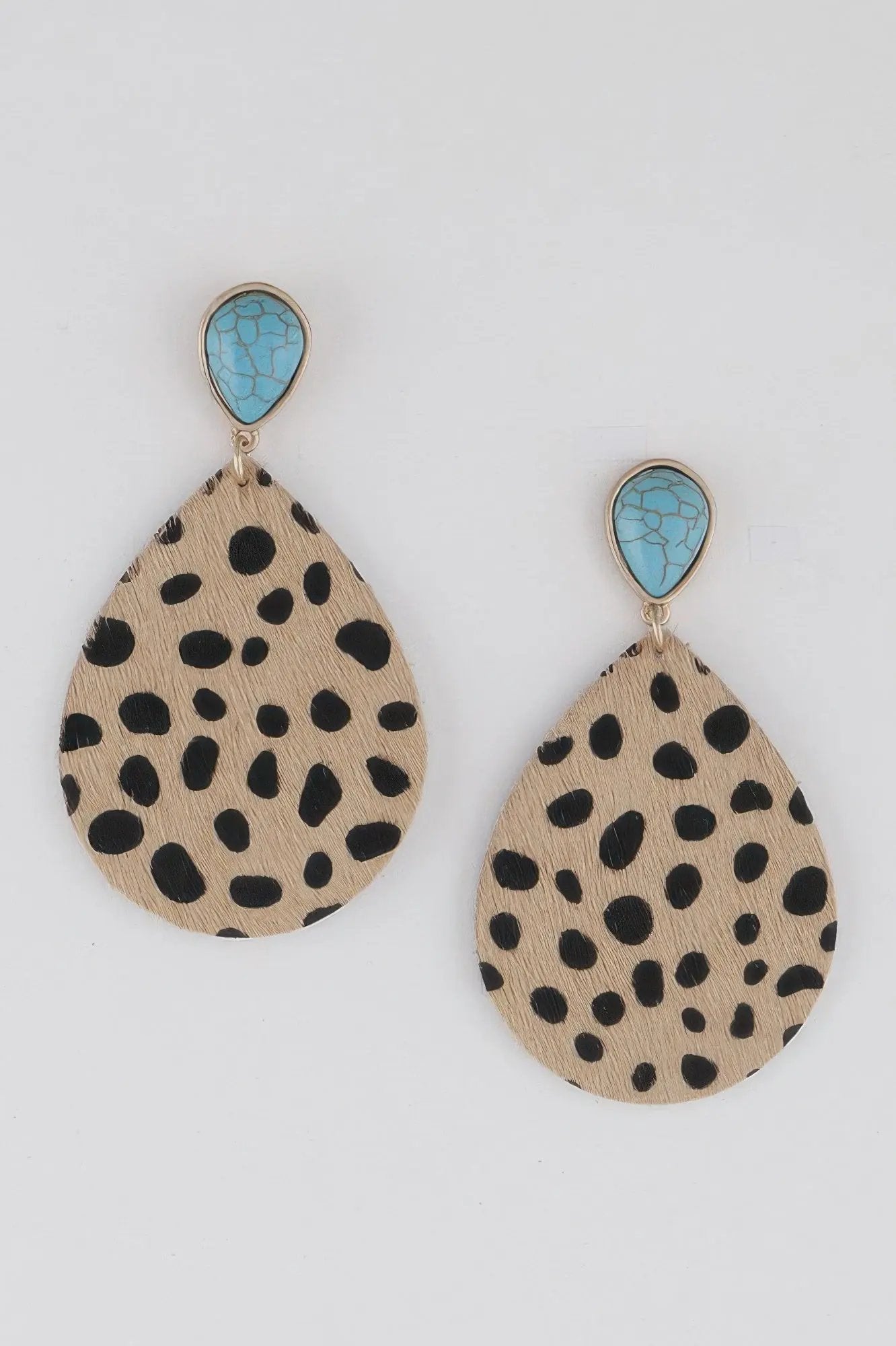 Women's Animal Print Teardrop Earrings BYMANYC ® New York CONTEMPORARY VIBRANT MODERN JEWELRY - New Collection by BYMANYC New York