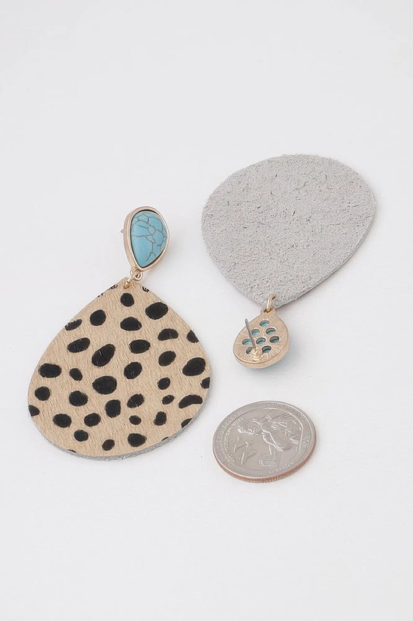 Women's Animal Print Teardrop Earrings BYMANYC ® New York CONTEMPORARY VIBRANT MODERN JEWELRY - New Collection by BYMANYC New York