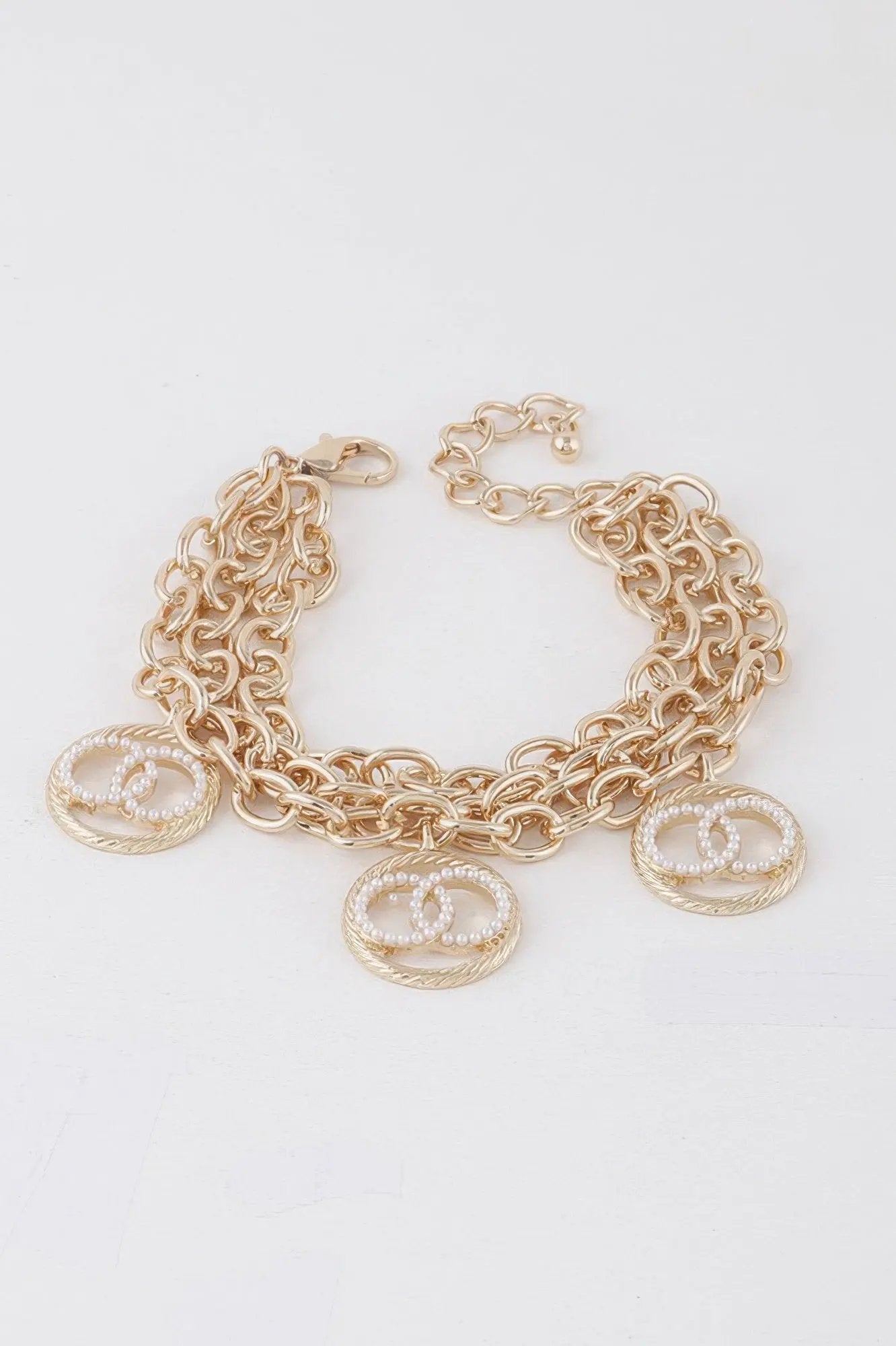 Women's Multi OO Charm Bracelet BYMANYC ® New York CONTEMPORARY VIBRANT MODERN JEWELRY - New Collection by BYMANYC New York