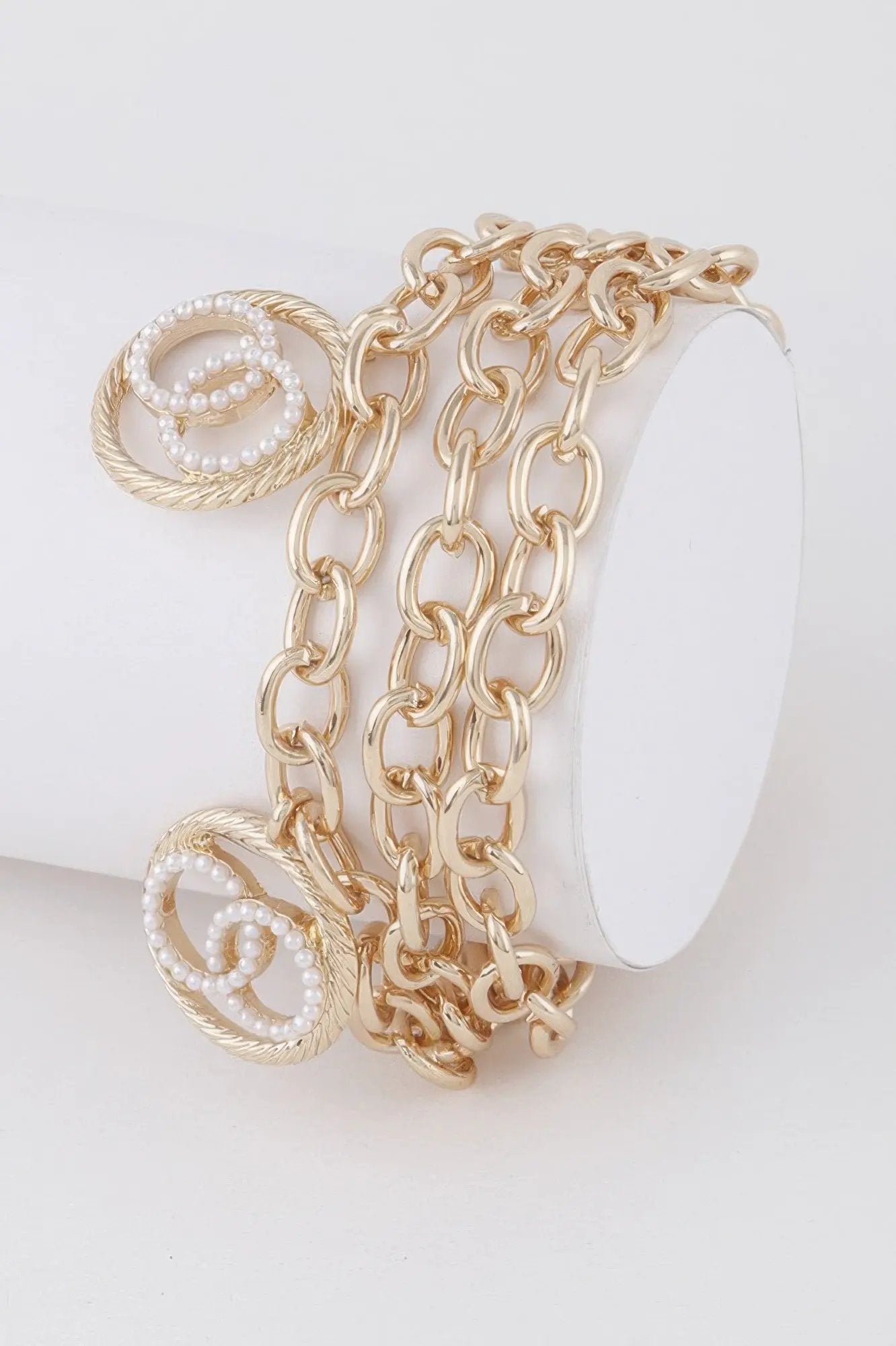 Women's Multi OO Charm Bracelet BYMANYC ® New York CONTEMPORARY VIBRANT MODERN JEWELRY - New Collection by BYMANYC New York