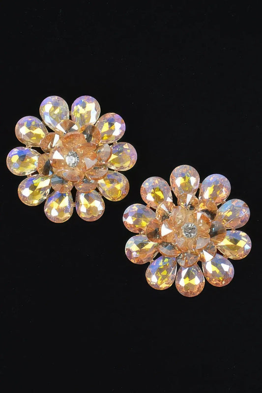 Women's Rhinestone Studded Earrings BYMANYC ® New York CONTEMPORARY VIBRANT MODERN JEWELRY - New Collection by BYMANYC New York