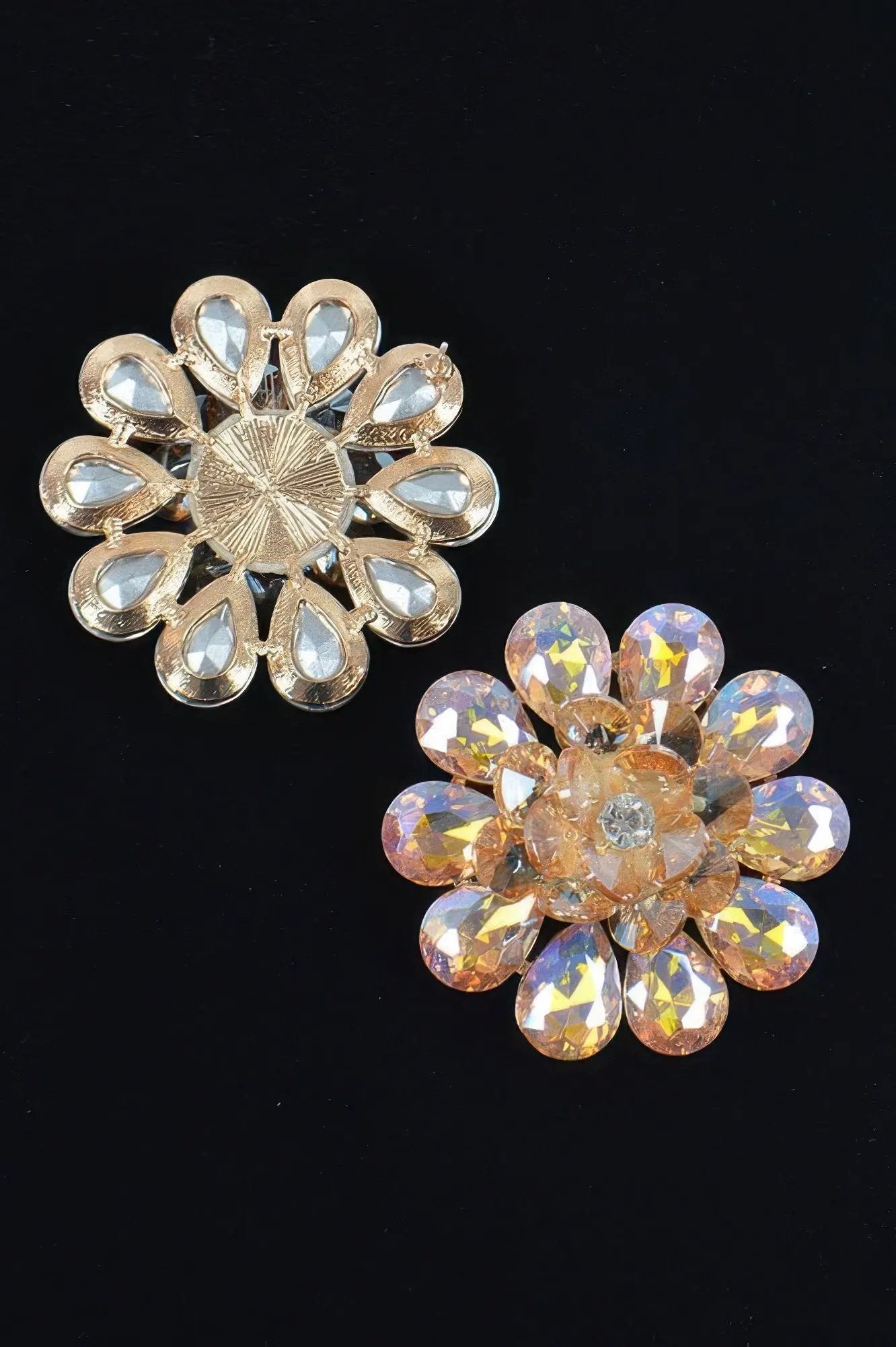 Women's Rhinestone Studded Earrings BYMANYC ® New York CONTEMPORARY VIBRANT MODERN JEWELRY - New Collection by BYMANYC New York