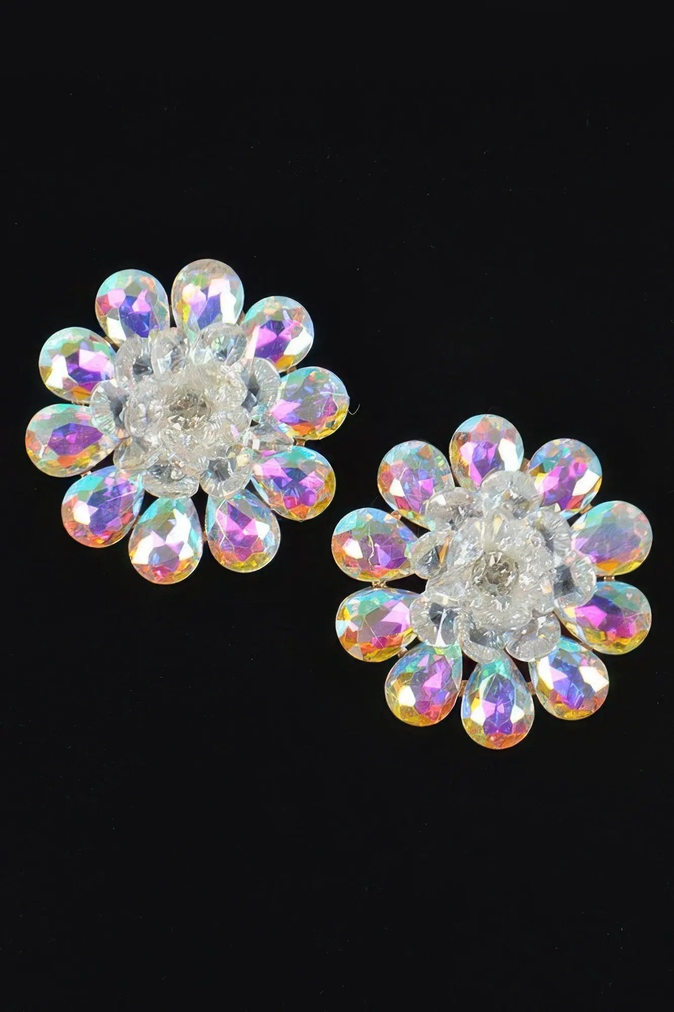 Women's Rhinestone Studded Earrings BYMANYC ® New York CONTEMPORARY VIBRANT MODERN JEWELRY - New Collection by BYMANYC New York