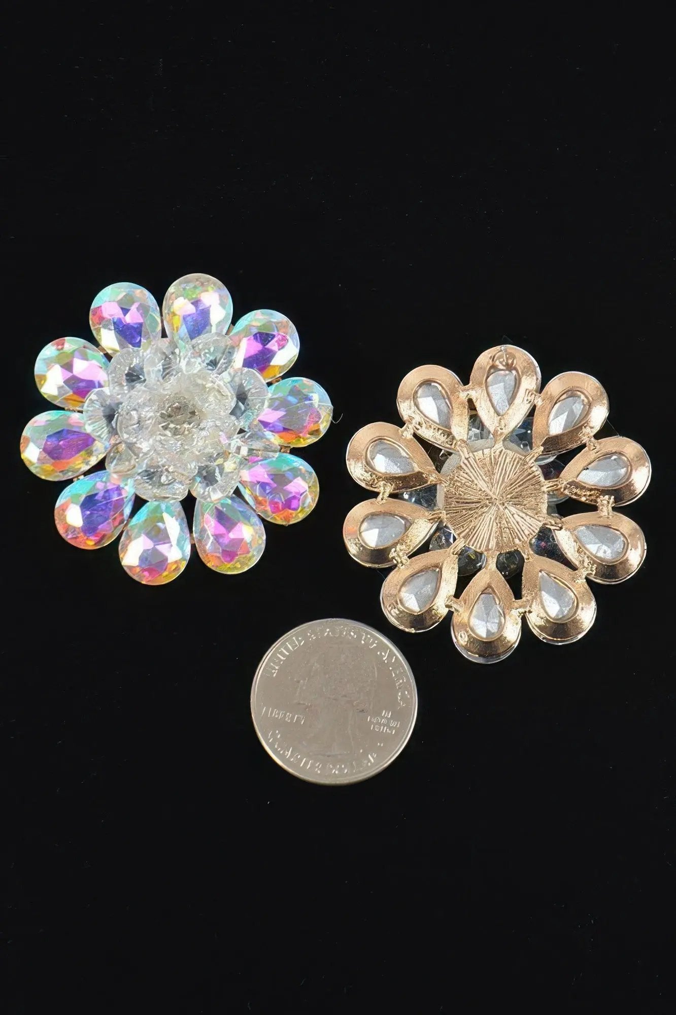 Women's Rhinestone Studded Earrings BYMANYC ® New York CONTEMPORARY VIBRANT MODERN JEWELRY - New Collection by BYMANYC New York