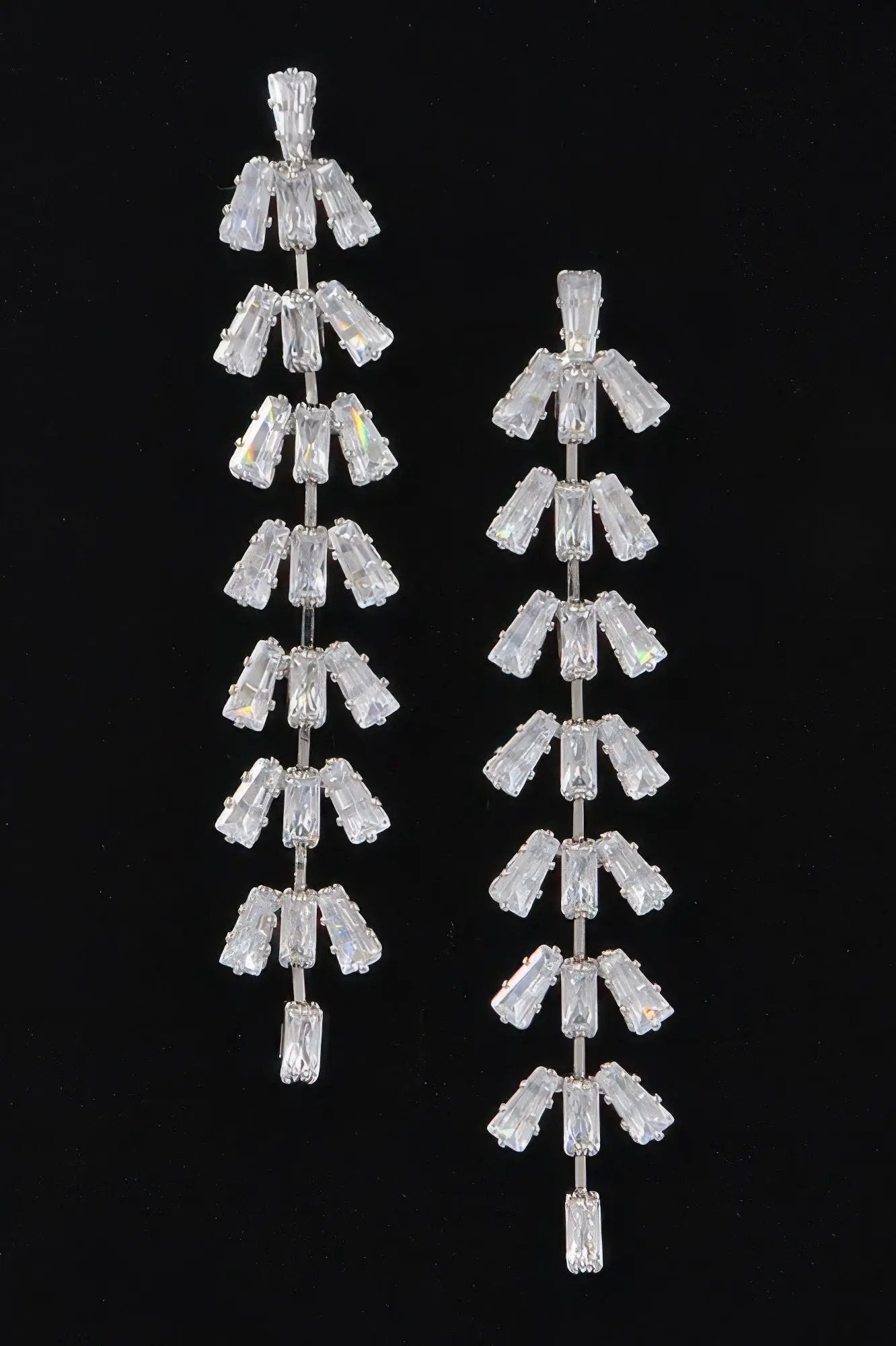 Women's Rhinestone Drop Earrings BYMANYC ® New York CONTEMPORARY VIBRANT MODERN JEWELRY - New Collection by BYMANYC New York