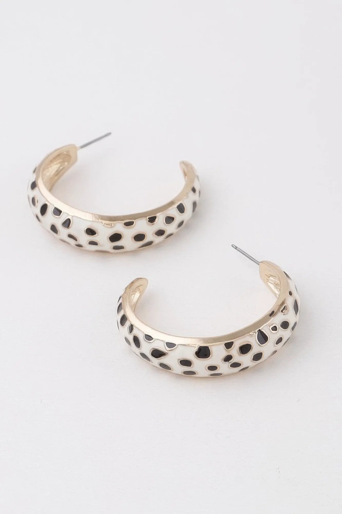 Women's Cheetah Print Hoop Earrings BYMANYC ® New York CONTEMPORARY VIBRANT MODERN JEWELRY - New Collection by BYMANYC New York