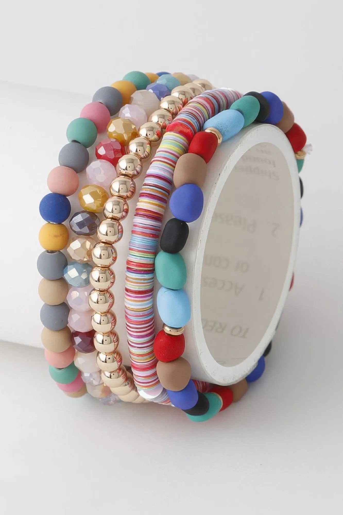 Women's Multi Bead N Crystal Bracelet BYMANYC ® New York CONTEMPORARY VIBRANT MODERN JEWELRY - New Collection by BYMANYC New York