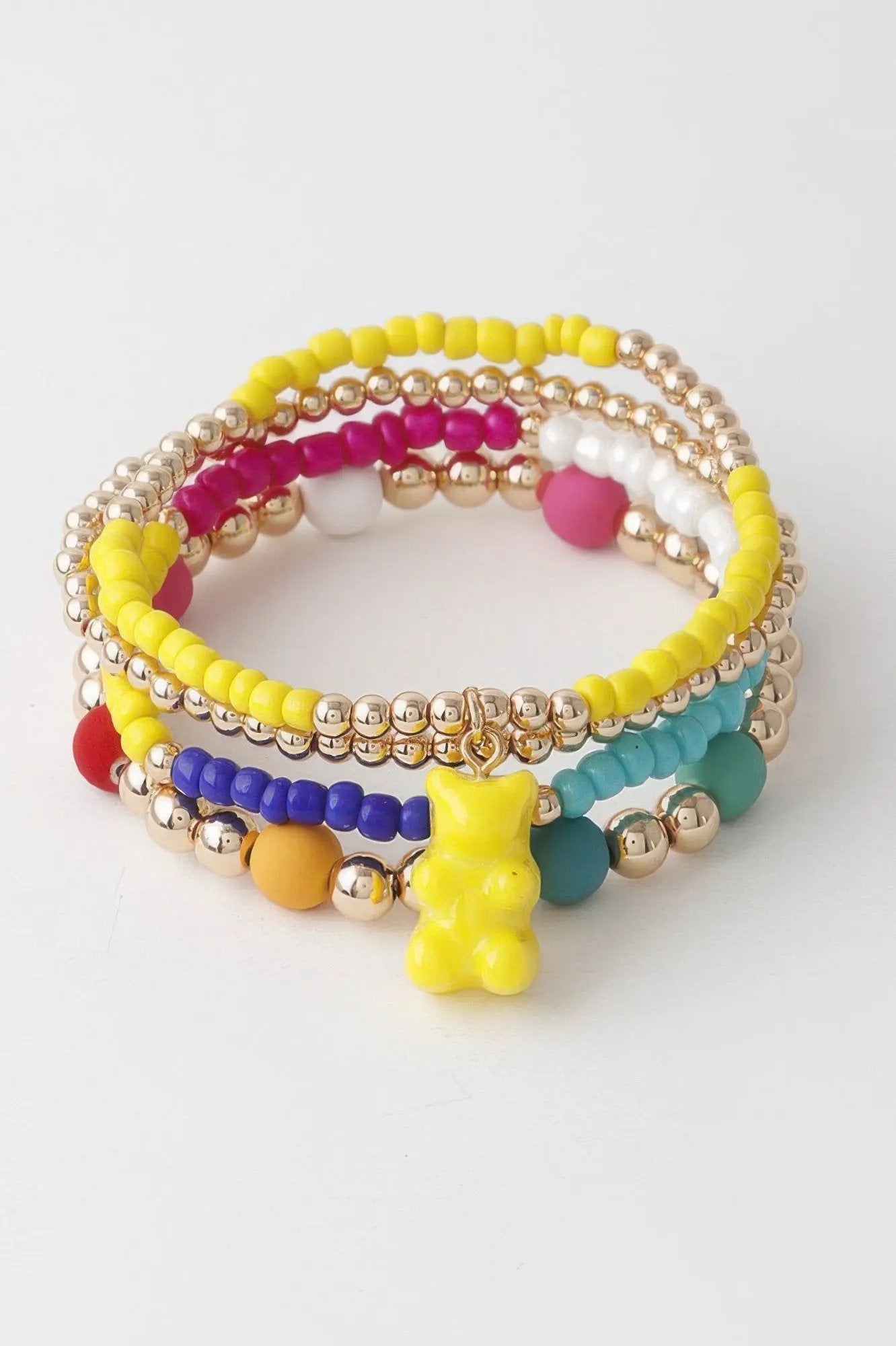 Women's Multi Gummy Bear Charm Bracelet BYMANYC ® New York CONTEMPORARY VIBRANT MODERN JEWELRY - New Collection by BYMANYC New York
