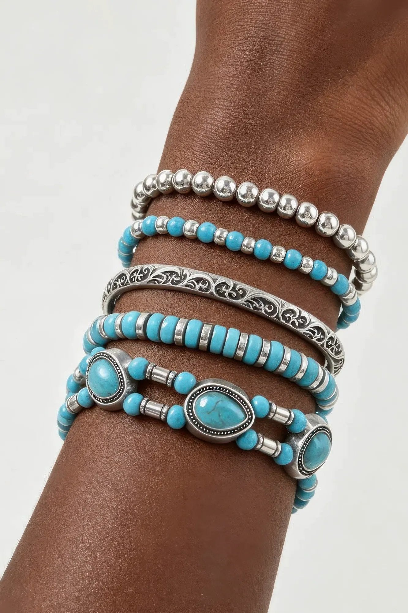 Women's Antique Teardrop Beaded Bracelet BYMANYC ® New York CONTEMPORARY VIBRANT MODERN JEWELRY - New Collection by BYMANYC New York