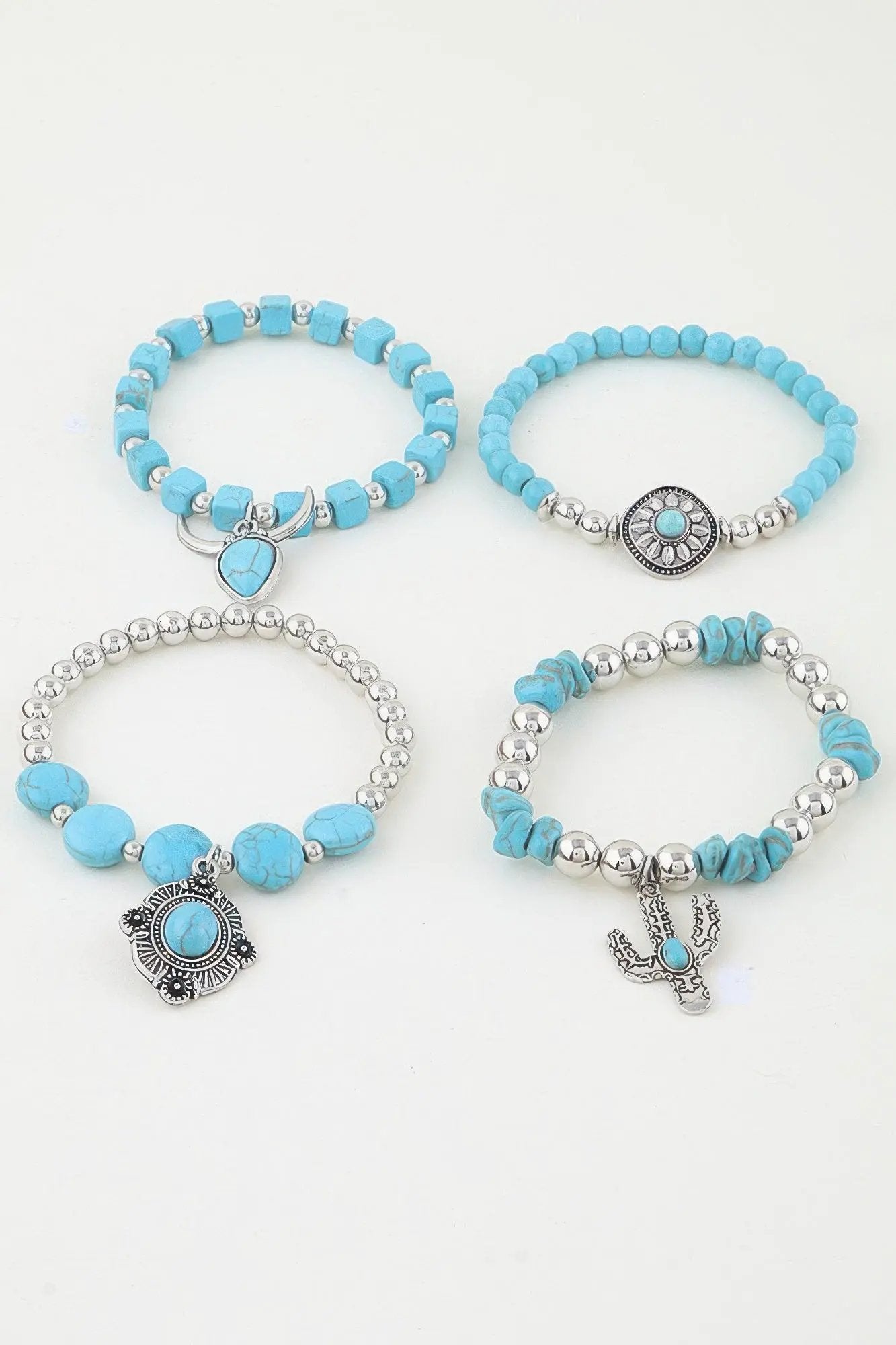 Women's Multi Antique Charm Beaded Bracelet BYMANYC ® New York CONTEMPORARY VIBRANT MODERN JEWELRY - New Collection by BYMANYC New York