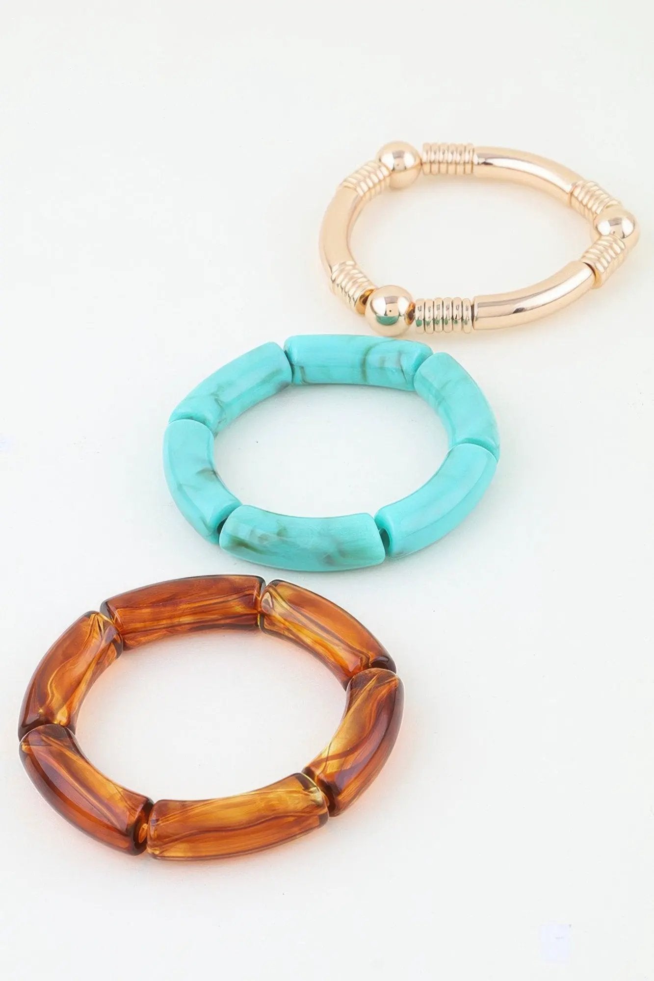 Women's Multi Marble Tube Bracelet BYMANYC ® New York CONTEMPORARY VIBRANT MODERN JEWELRY - New Collection by BYMANYC New York