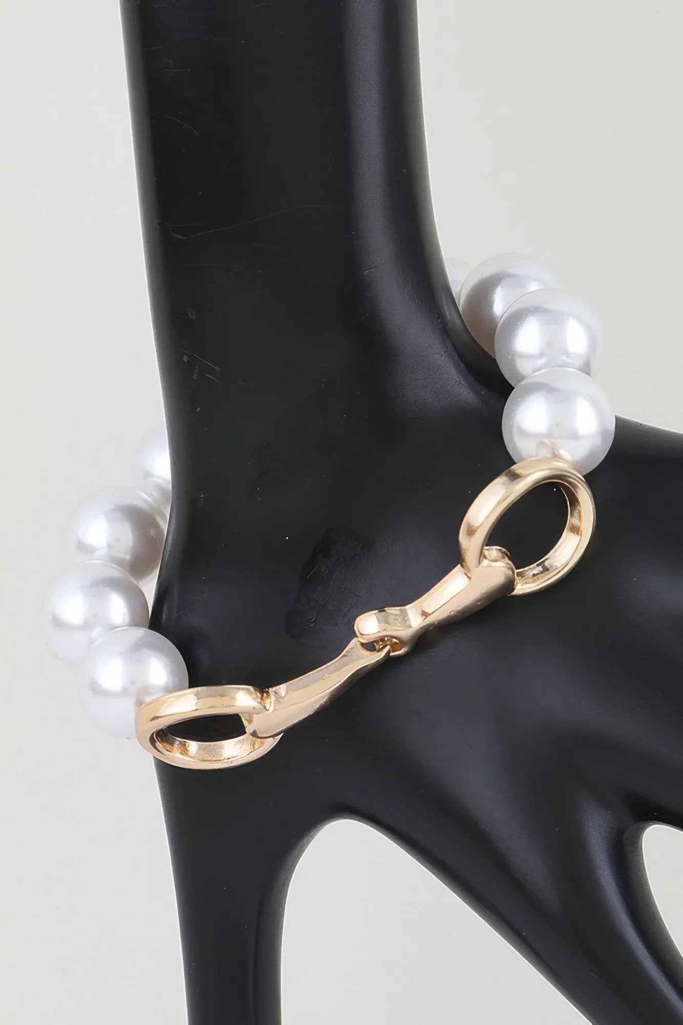 Women's Toggle Bracelet Pearl Beaded BYMANYC ® New York ELEGANT LUSTROUS BEADED PULSERA - New Collection by BYMANYC New York