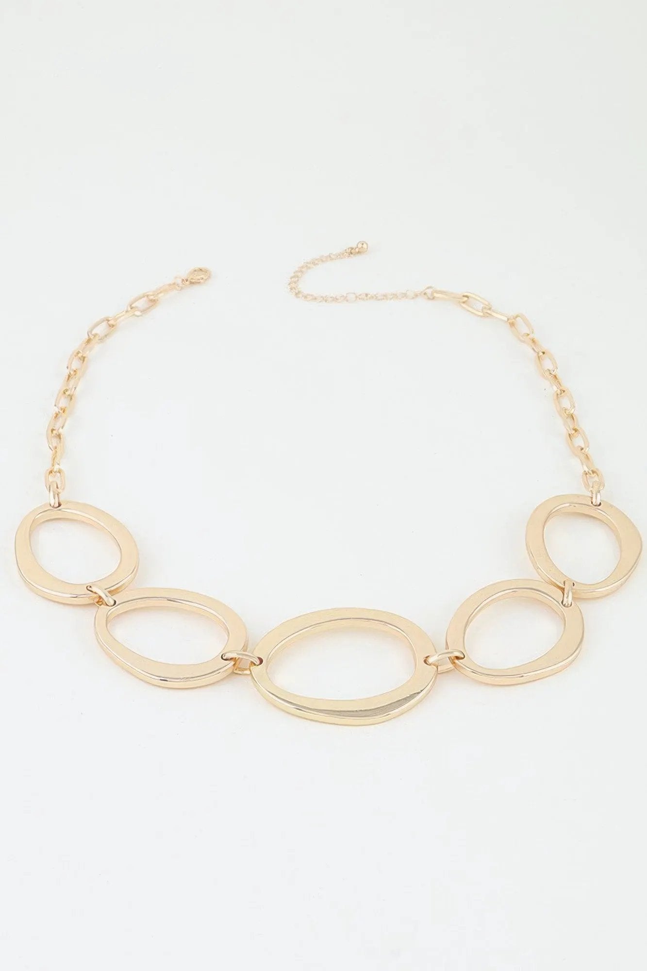 Women's Chain Necklace Polished Statement BYMANYC ® New York BOLD GEOMETRIC LINK COLLAR - New Collection by BYMANYC New York