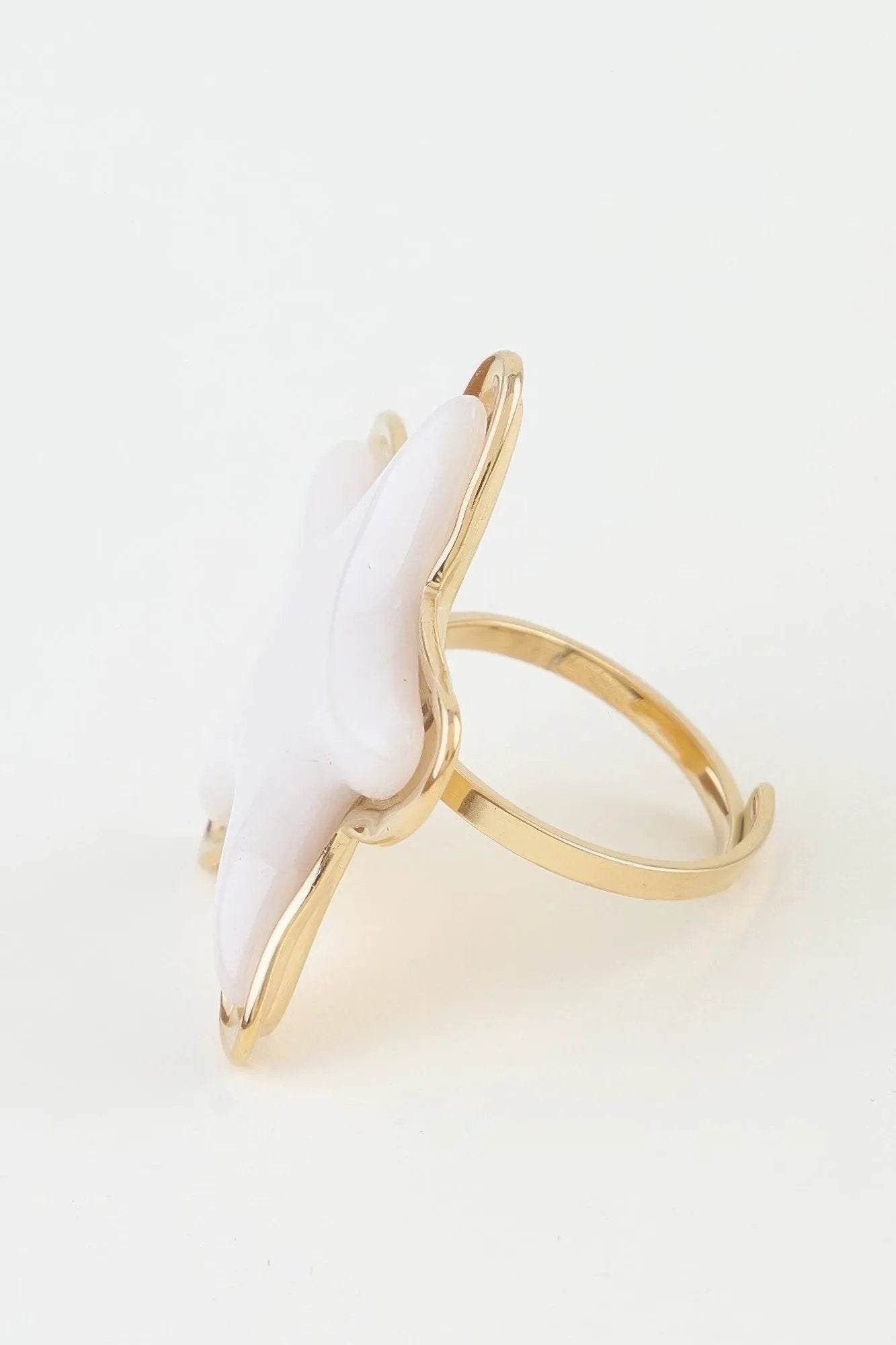 Women's Statement Ring Swimming Star BYMANYC ® New York CELESTIAL CELEBRATION SCULPTURAL BAND - New Collection by BYMANYC New York