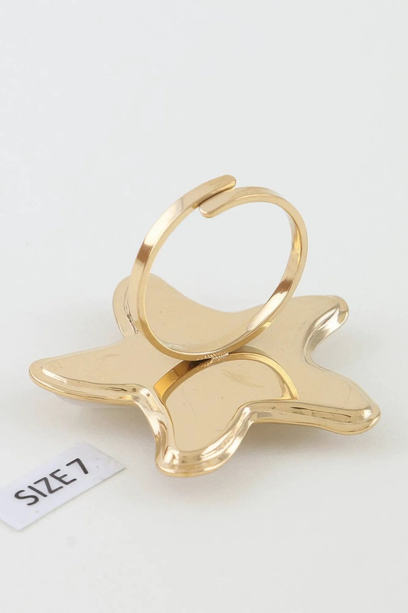 Women's Statement Ring Swimming Star BYMANYC ® New York CELESTIAL CELEBRATION SCULPTURAL BAND - New Collection by BYMANYC New York