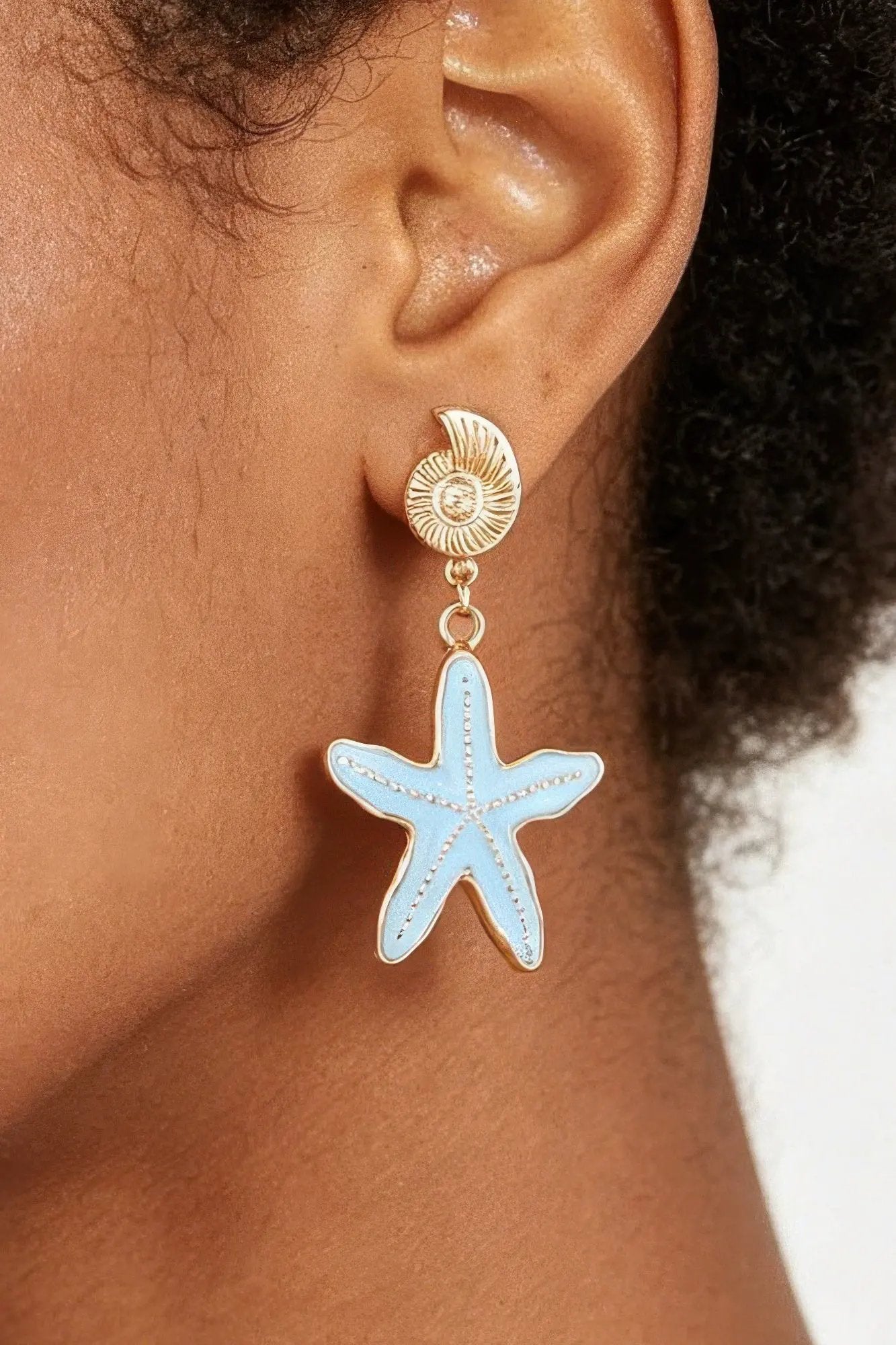 Women's Summer Starfish Drop Earrings BYMANYC ® New York CONTEMPORARY VIBRANT MODERN FASHION - New Collection by BYMANYC New York