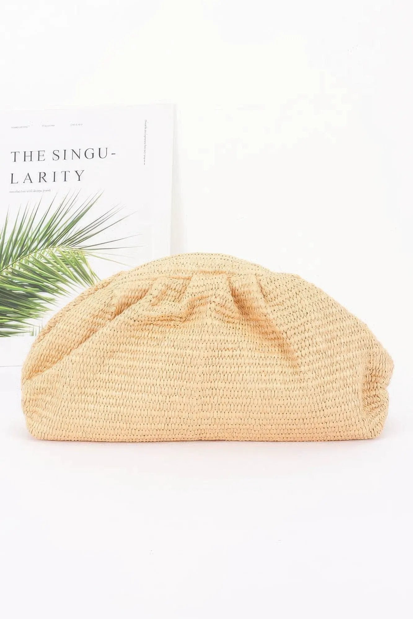 Women's Party Clutch Faux Straw Pearl BYMANYC ® New York ELEGANT CHIC EVENING PURSE - New Collection by BYMANYC New York