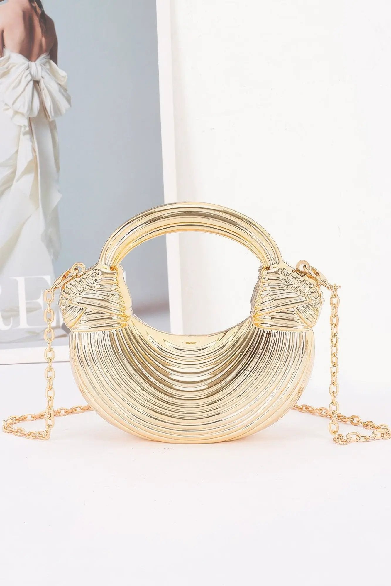Women's Clutch Bag Mini Acrylic BYMANYC ® New York CONTEMPORARY CLEAR EVENING PURSE - New Collection by BYMANYC New York