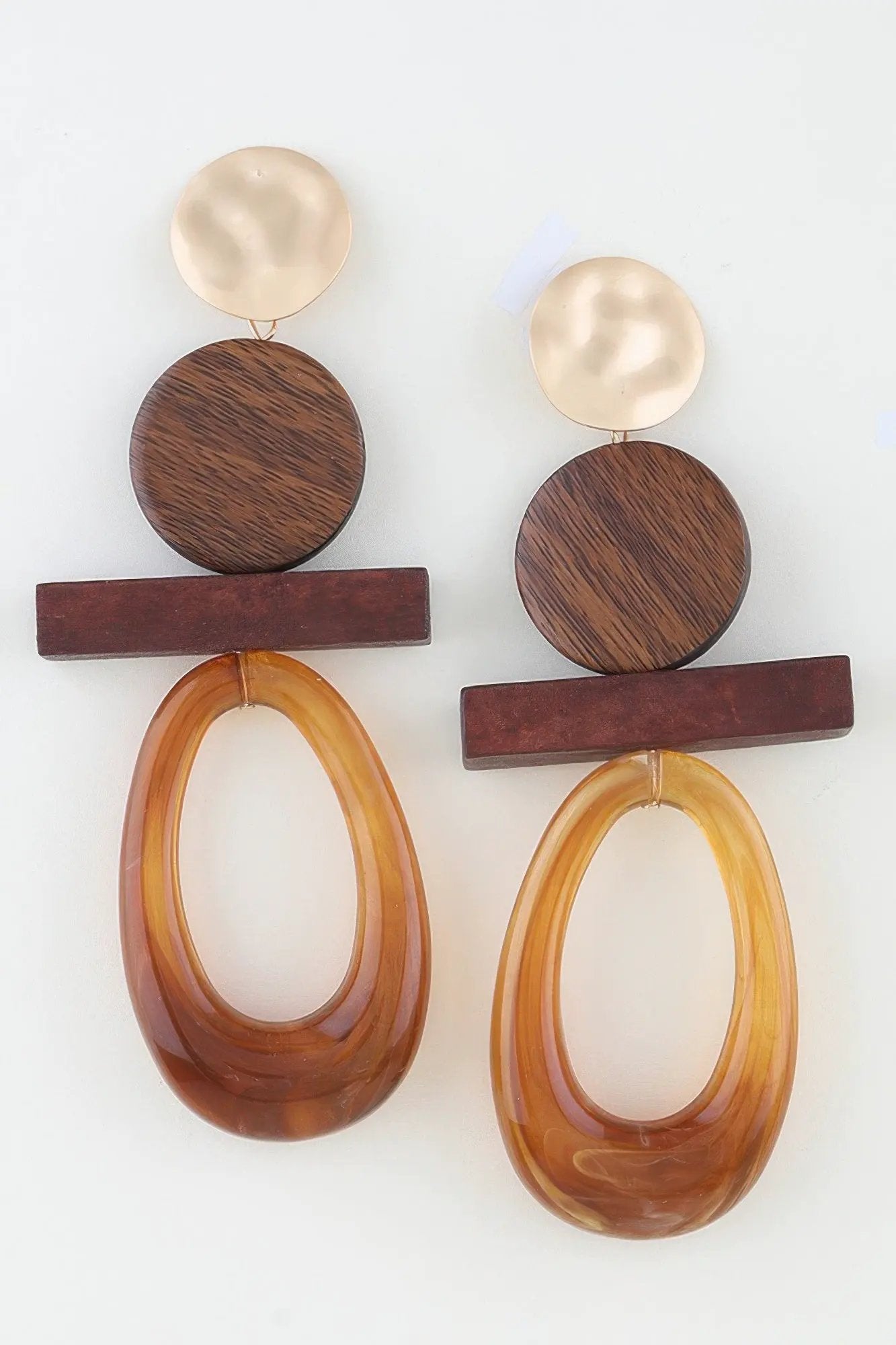 Women's Drop Earrings Modern Earth BYMANYC ® New York ORGANIC NATURAL STONE DANGLE - New Collection by BYMANYC New York