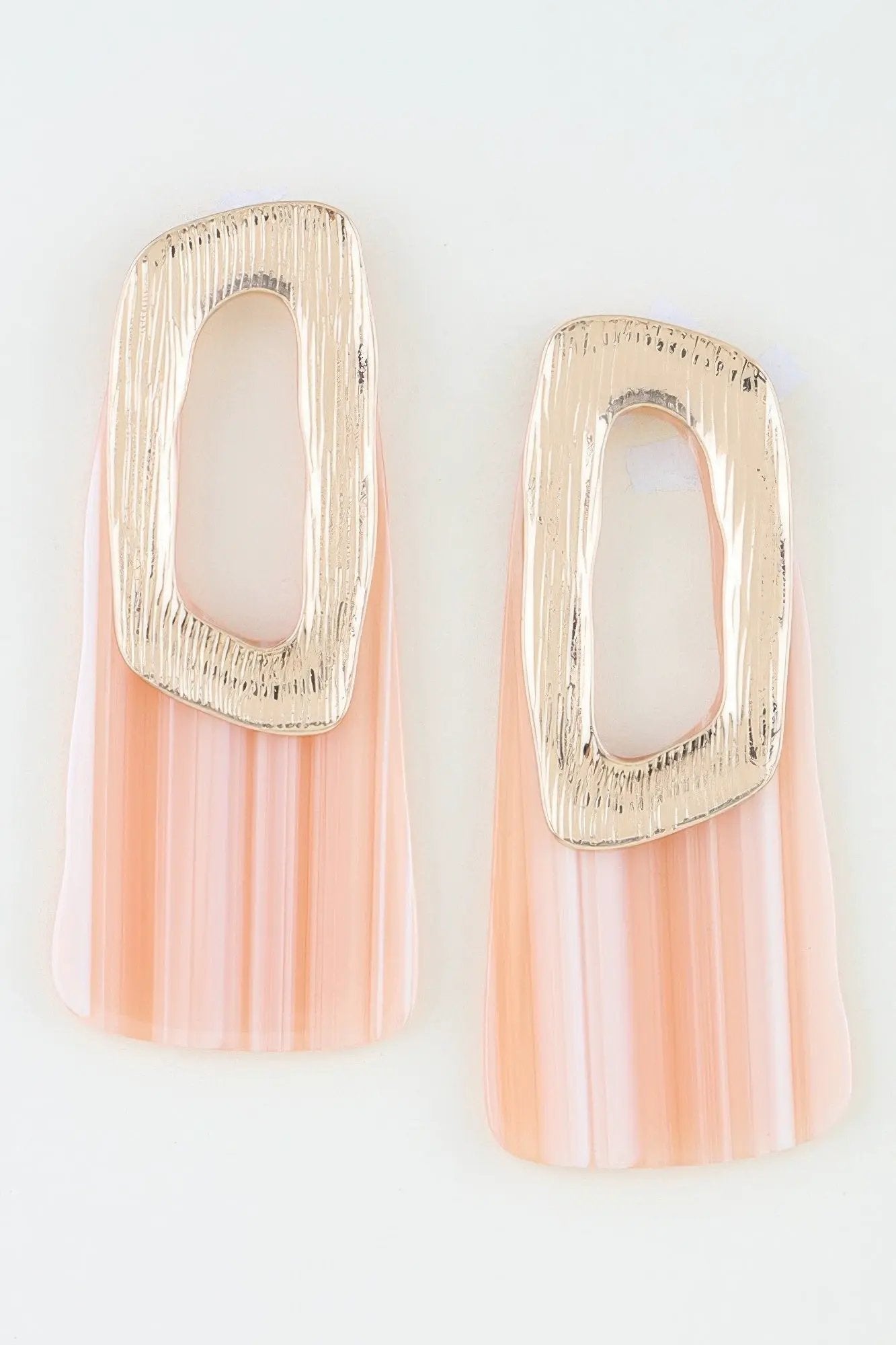 Women's Drop Earrings Modern Retro Streak Fashion BYMANYC ® New York VINTAGE CONTEMPORARY STRIPED STATEMENT DANGLE - New Collection by BYMANYC New York