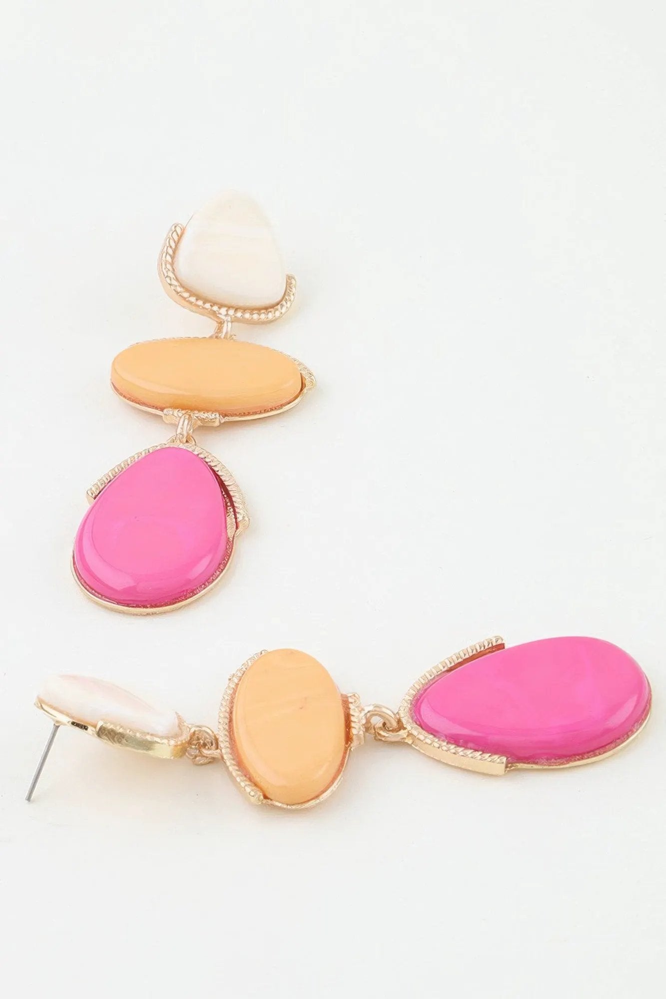 Women's Drop Earrings Retro Triple Stone BYMANYC ® New York VINTAGE CASCADE DANGLE EARRINGS - New Collection by BYMANYC New York