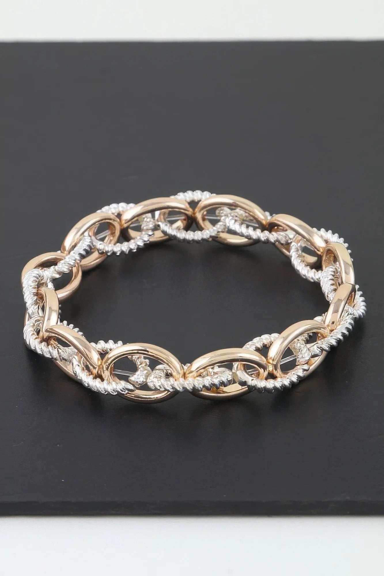 Women's Chain Bracelet Multi Intertwined Twisted BYMANYC ® New York BOLD LAYERED STATEMENT BRACELET - New Collection by BYMANYC New York