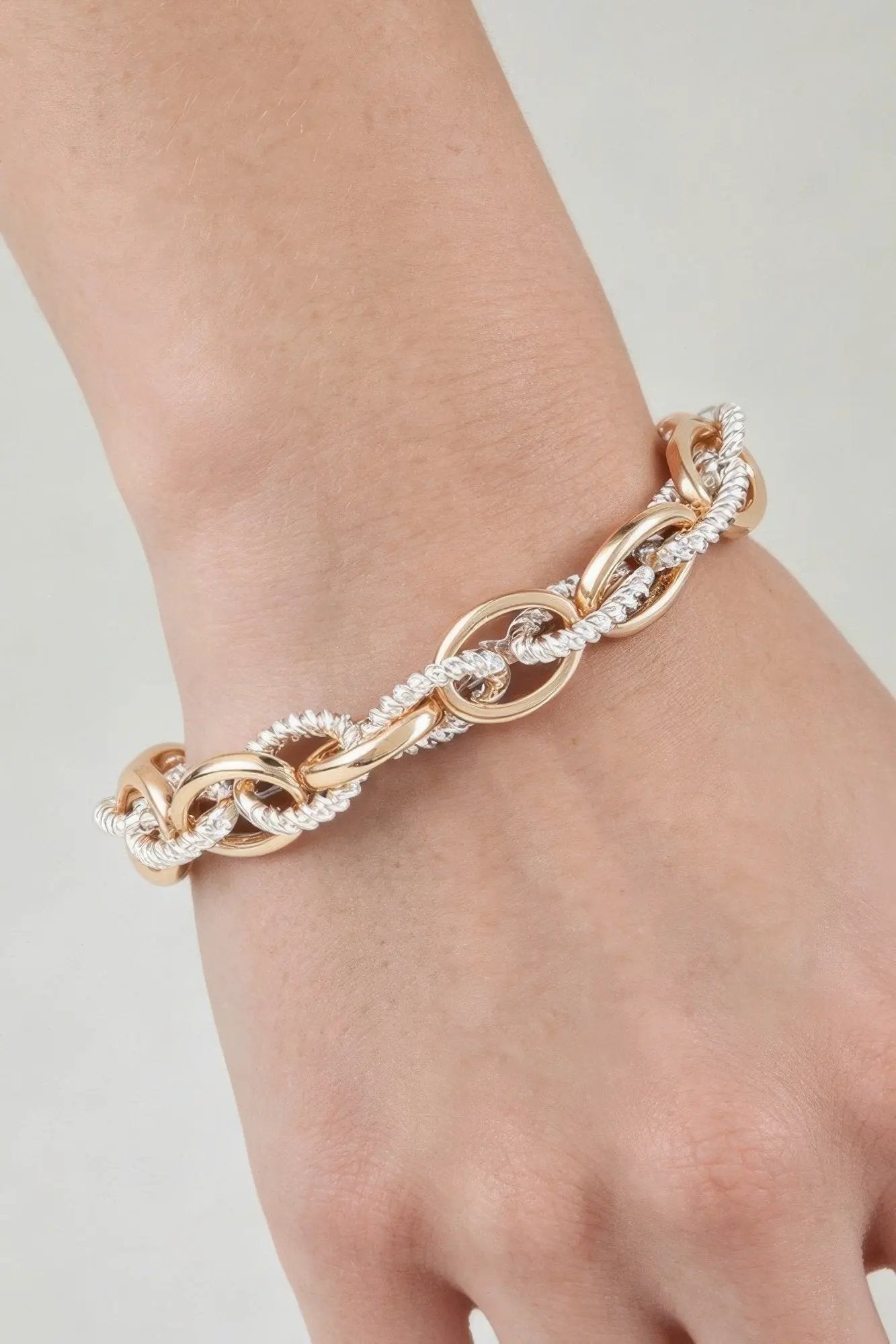 Women's Chain Bracelet Multi Intertwined Twisted BYMANYC ® New York BOLD LAYERED STATEMENT BRACELET - New Collection by BYMANYC New York