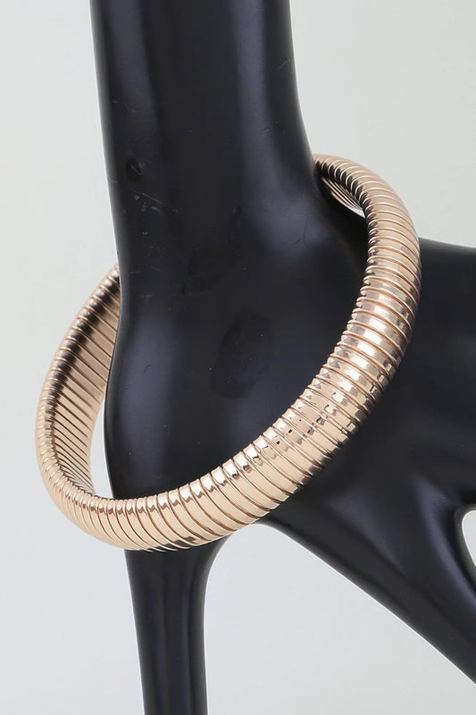 Women's Bangle Bracelet Polished Snake Chain BYMANYC ® New York SLEEK FLUID WRISTBAND - New Collection by BYMANYC New York