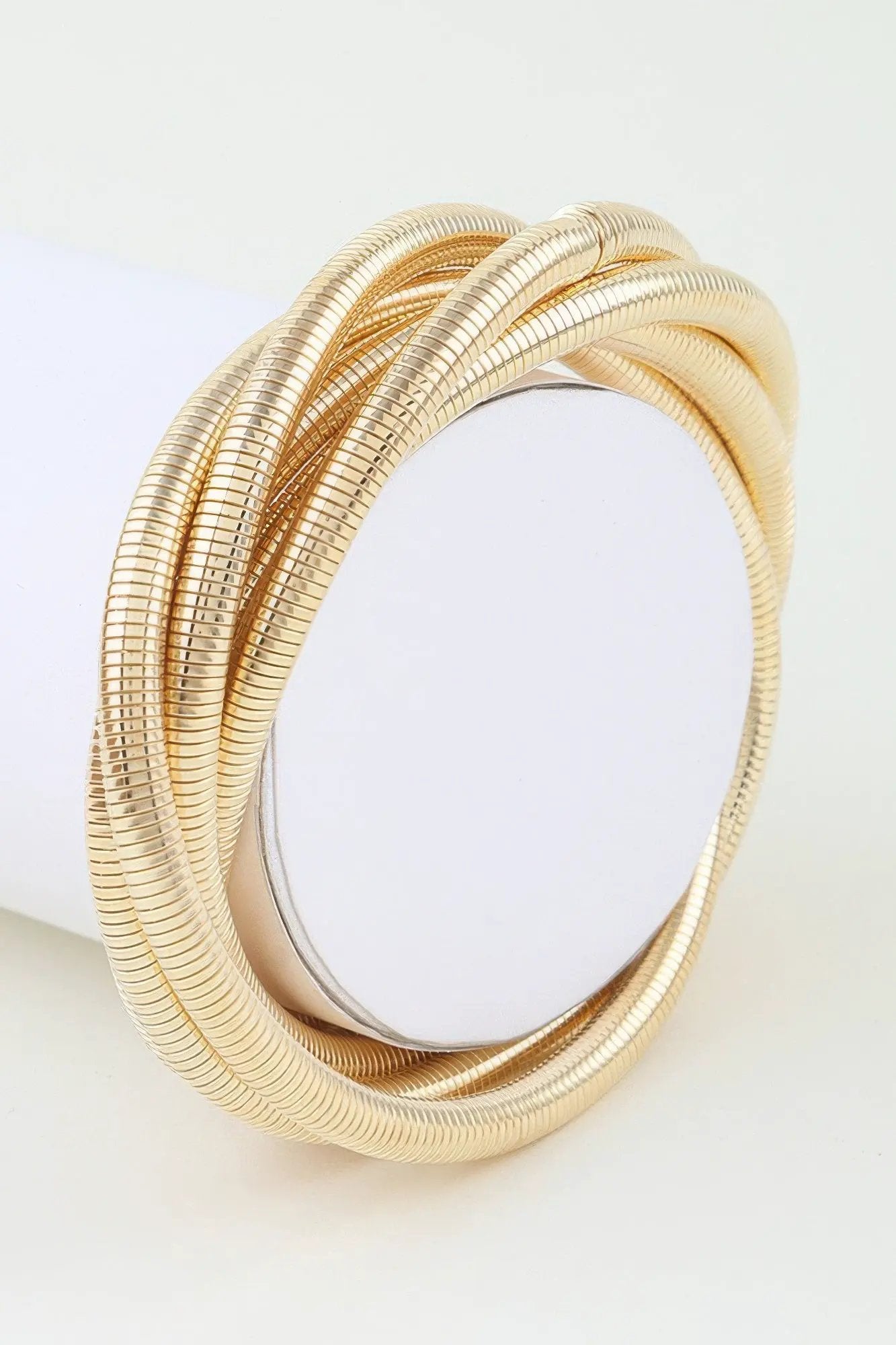 Women's Chain Bracelet Multi Tangled Tube BYMANYC ® New York URBAN TEXTURED STATEMENT BRACELET - New Collection by BYMANYC New York