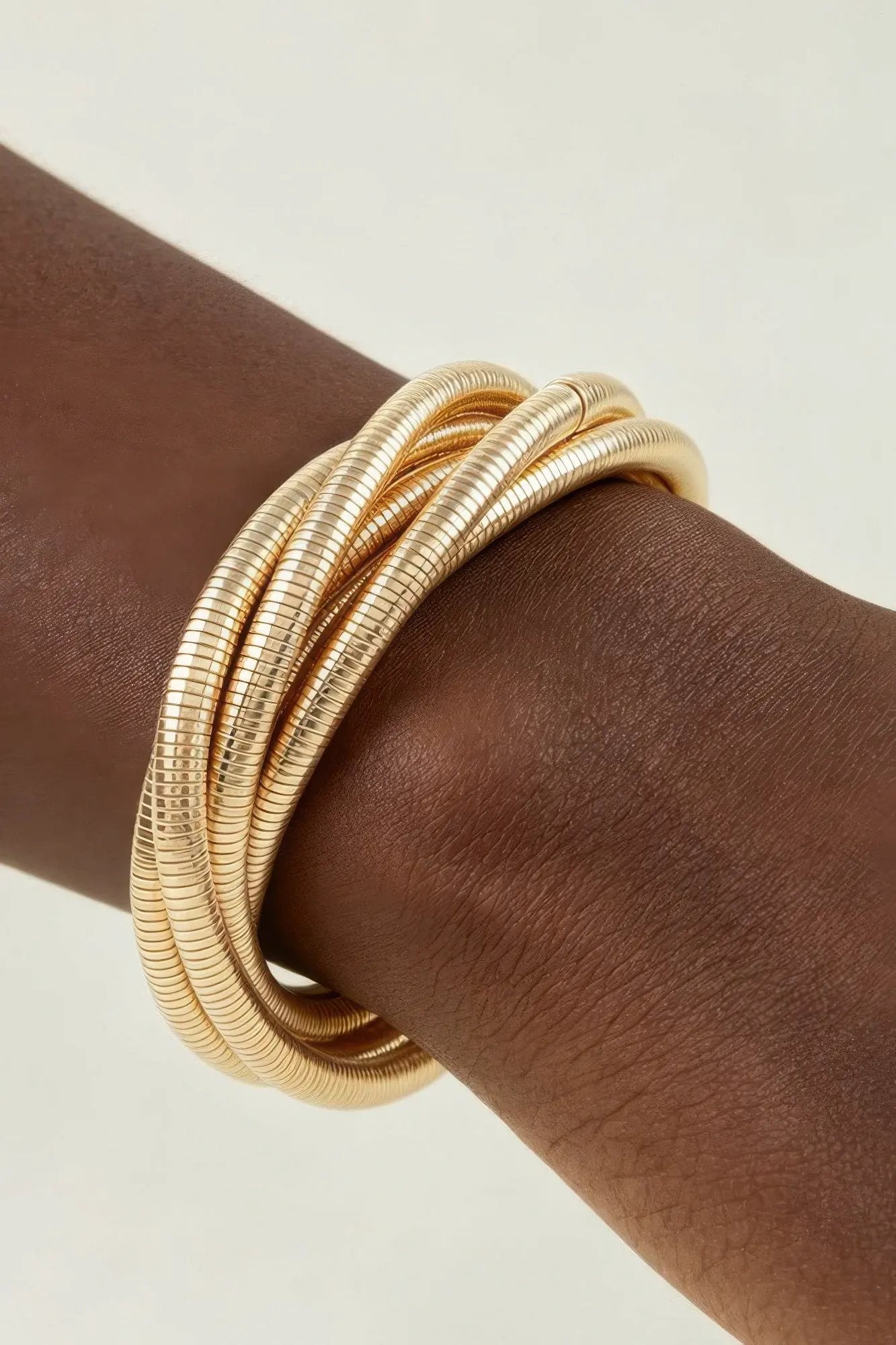 Women's Chain Bracelet Multi Tangled Tube BYMANYC ® New York URBAN TEXTURED STATEMENT BRACELET - New Collection by BYMANYC New York
