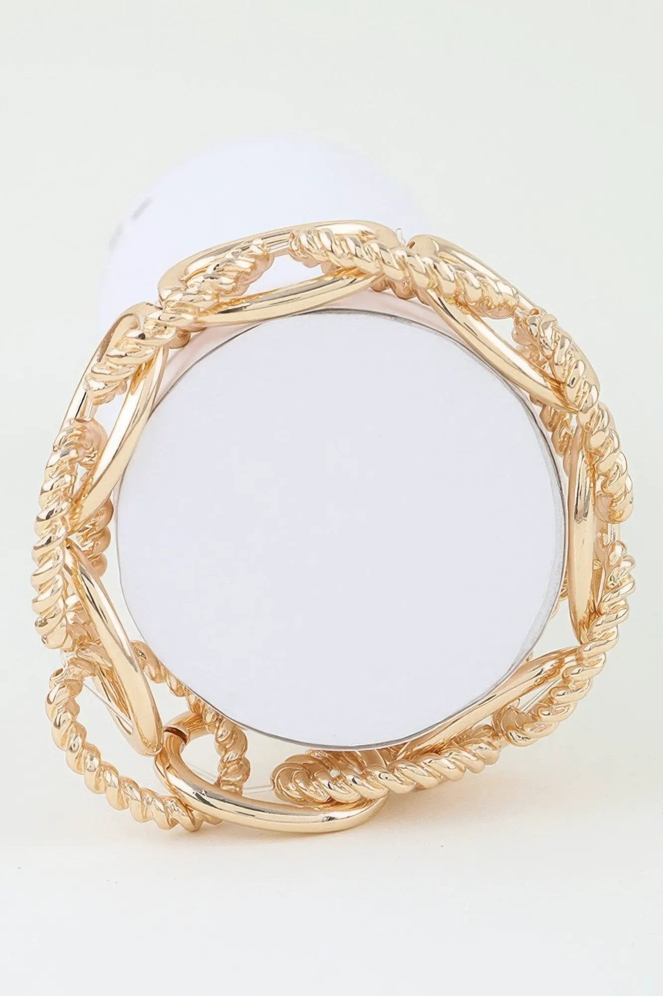 Women's Chain Bracelet Multi Twisted Link BYMANYC ® New York DYNAMIC WOVEN LINK BRACELET - New Collection by BYMANYC New York