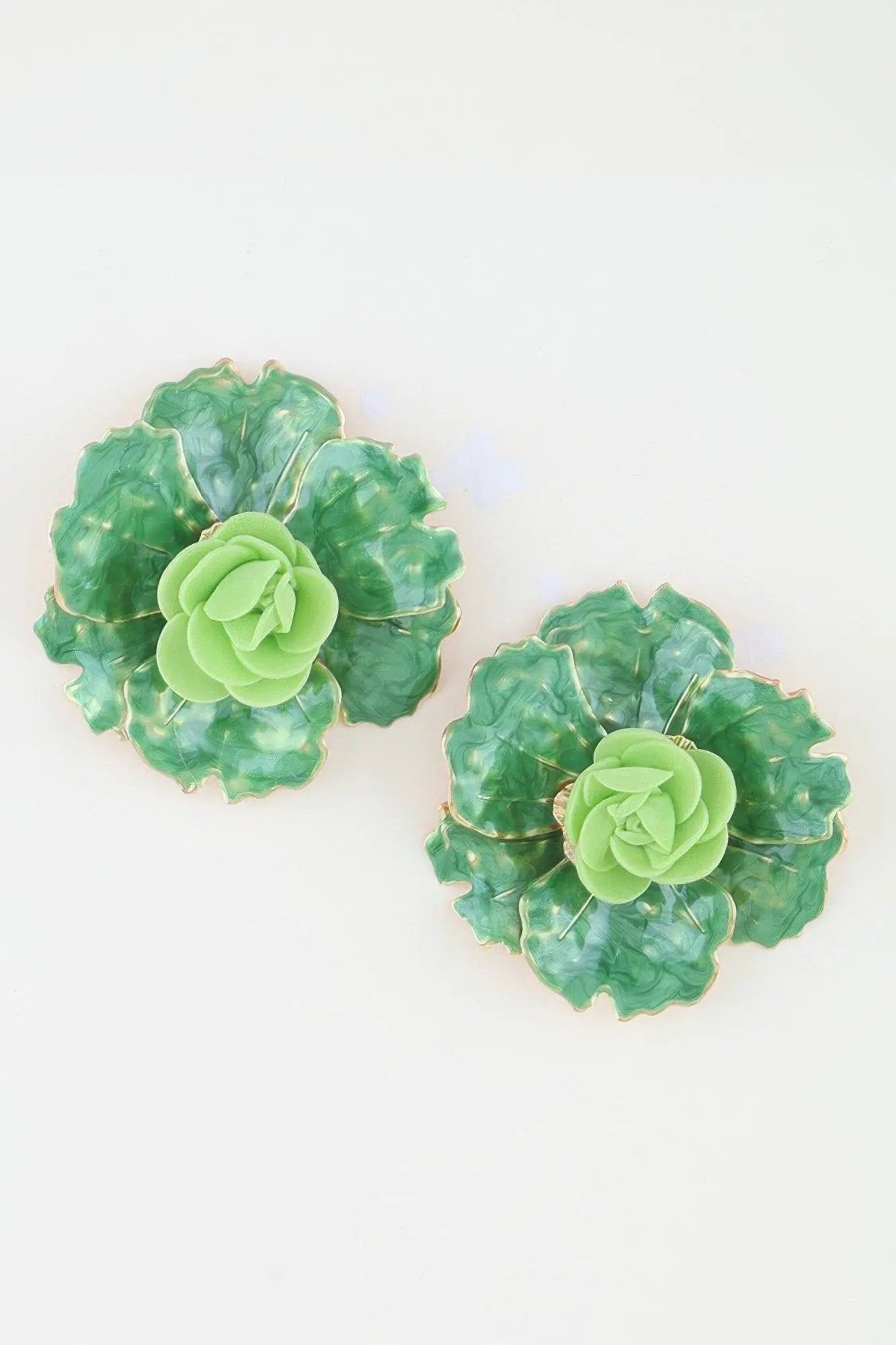 Women's Earrings Studs Botanical BYMANYC ® New York HAMPTONS WATERCOLOR - New Collection by BYMANYC New York