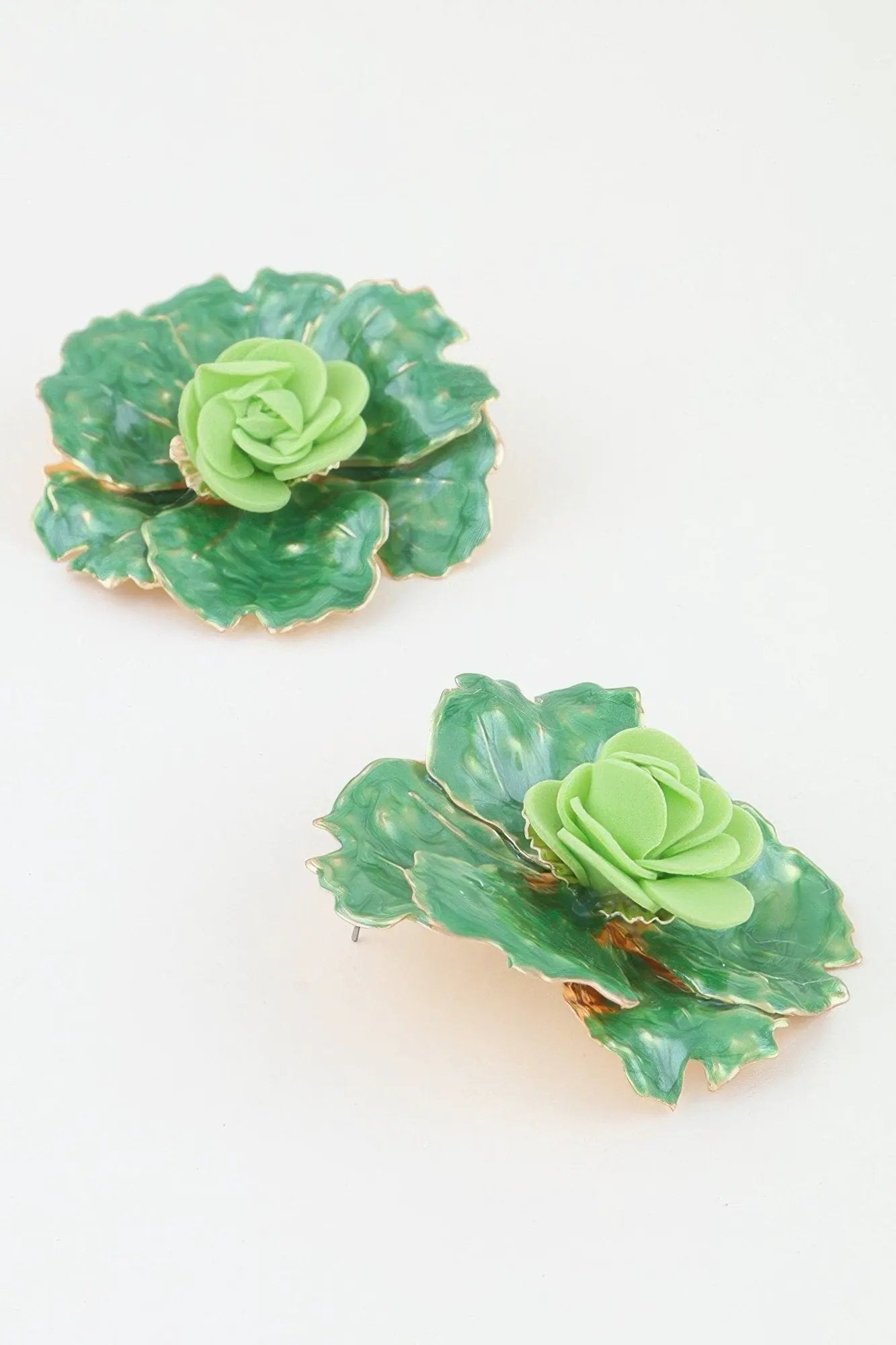 Women's Earrings Studs Botanical BYMANYC ® New York HAMPTONS WATERCOLOR - New Collection by BYMANYC New York